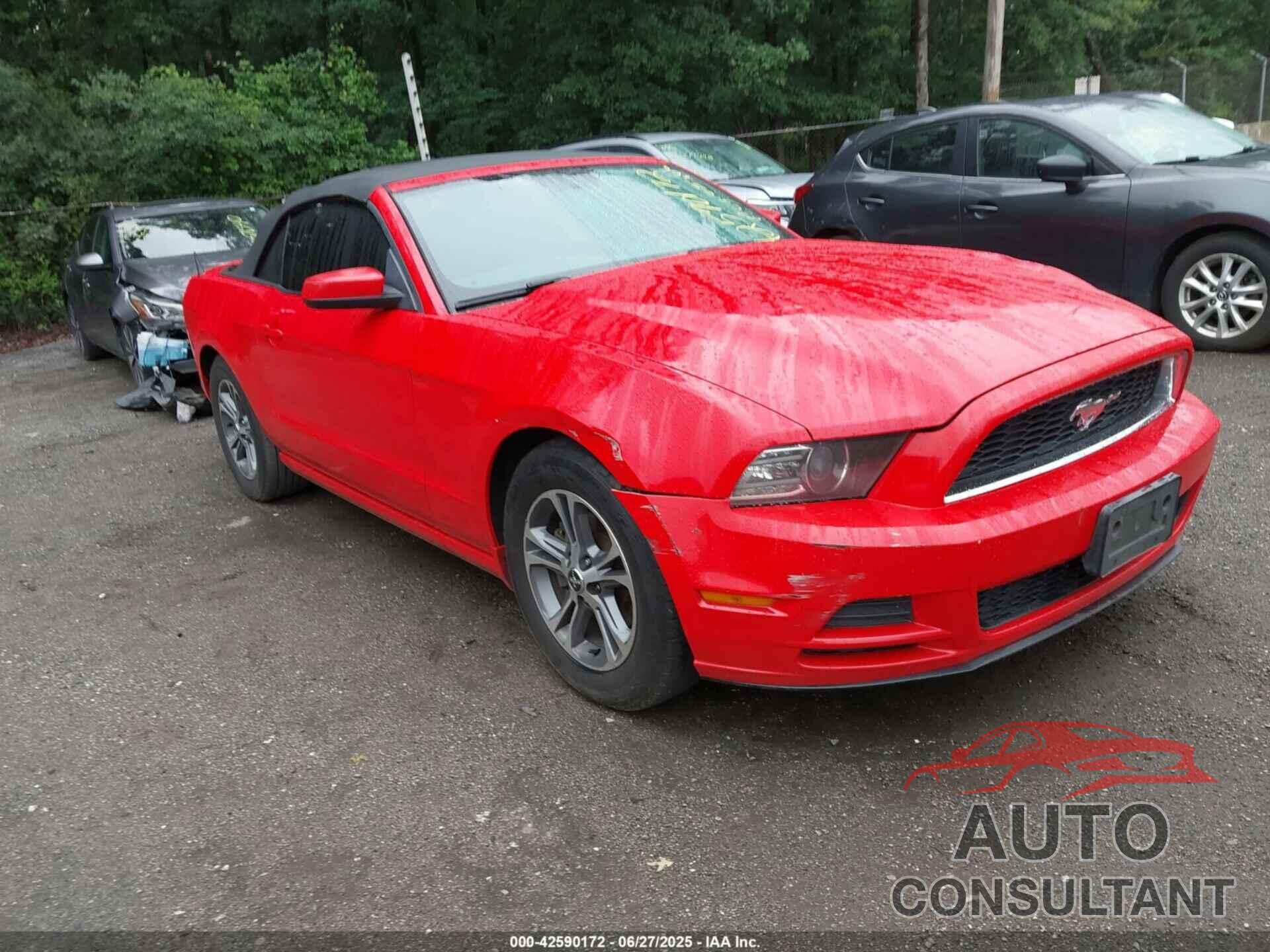 FORD MUSTANG 2014 - 1ZVBP8EMXE5243143