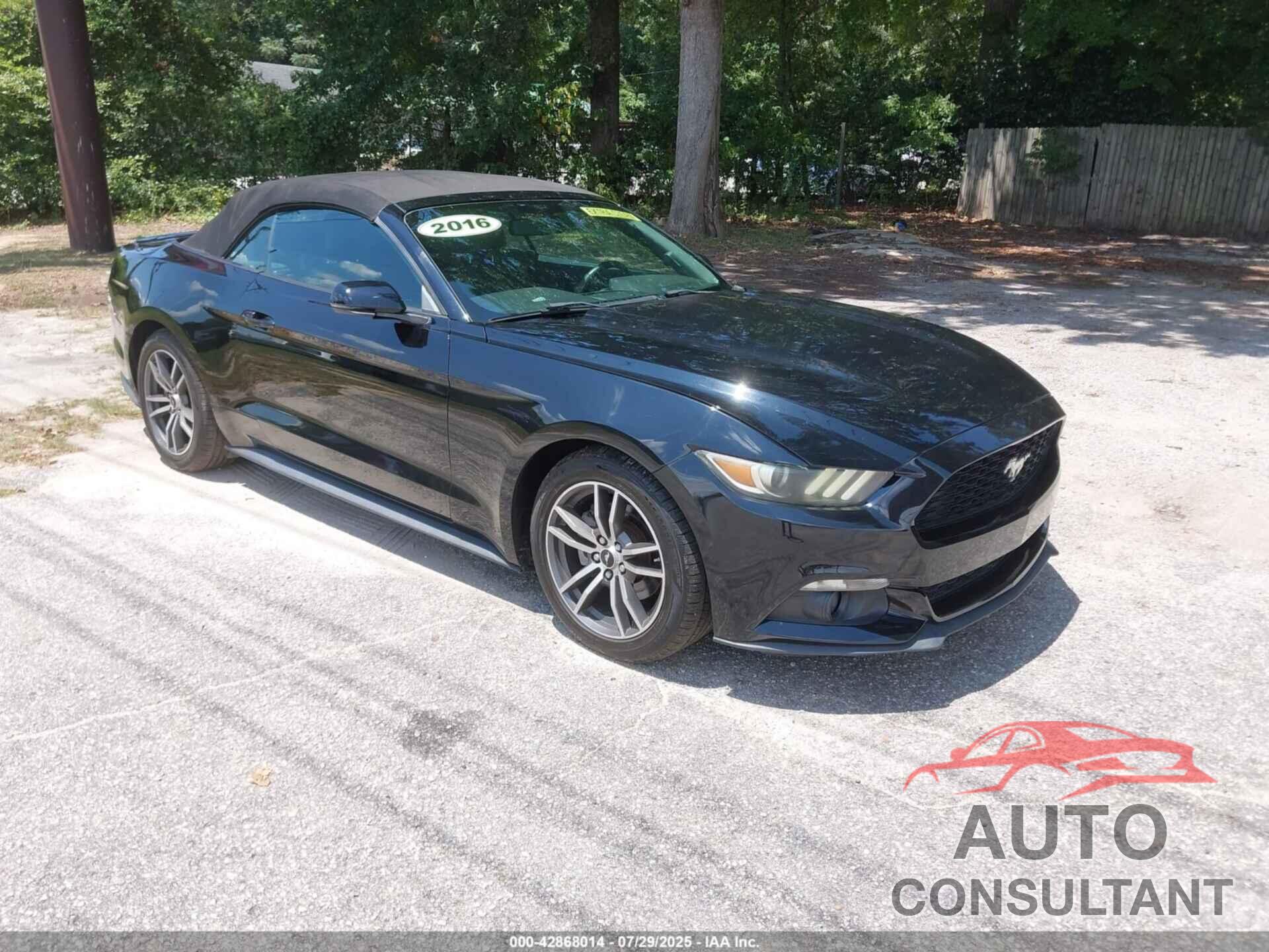 FORD MUSTANG 2016 - 1FATP8UH7G5212923