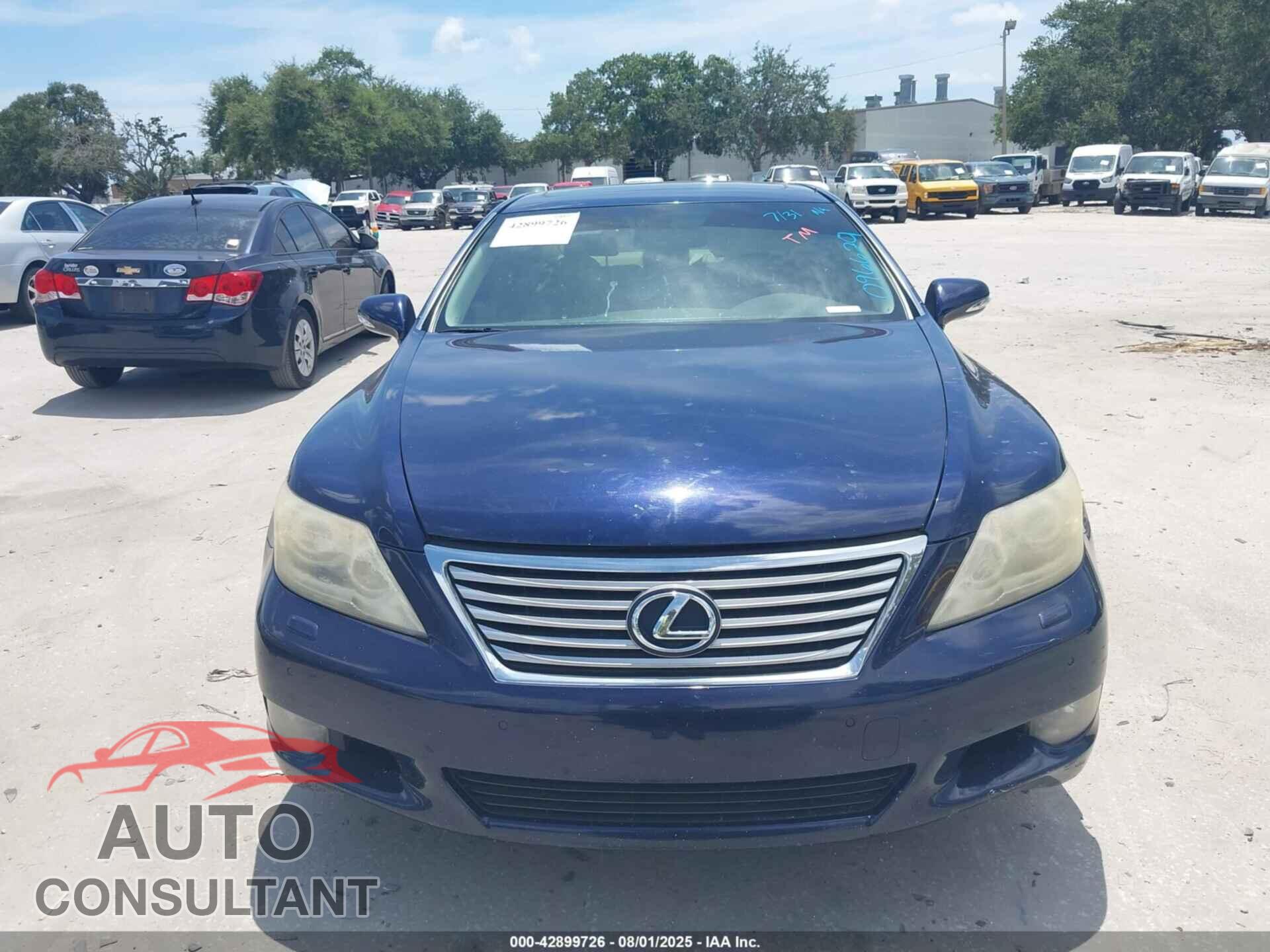 LEXUS LS 460 2010 - JTHBL5EF2A5096629