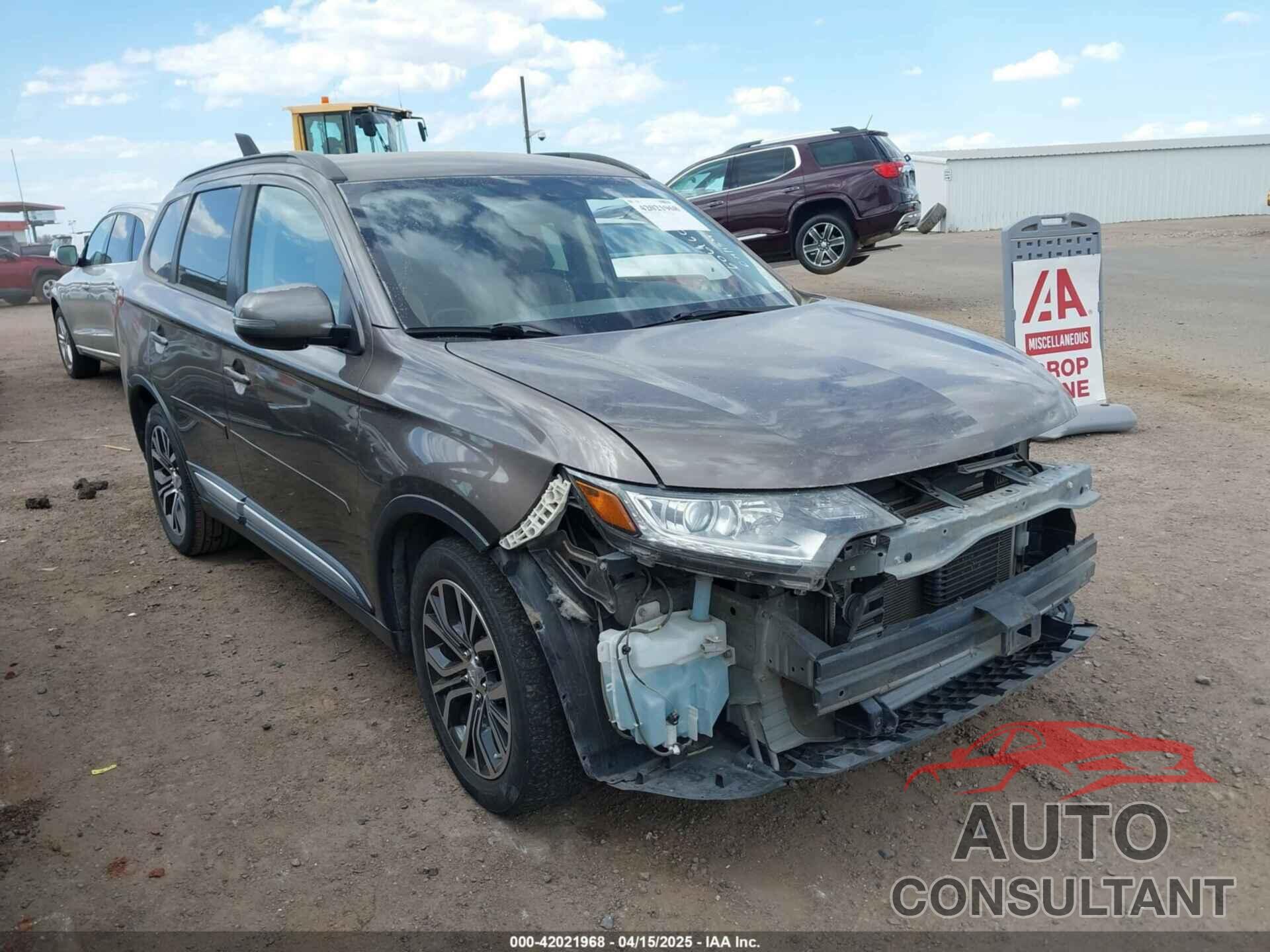 MITSUBISHI OUTLANDER 2016 - JA4AD3A32GZ038817