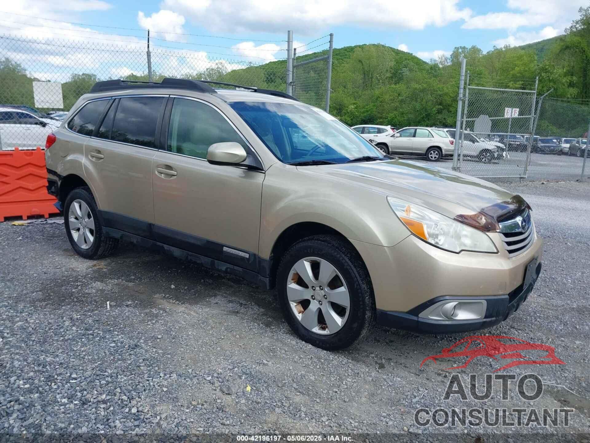 SUBARU OUTBACK 2010 - 4S4BRCGC9A3330148
