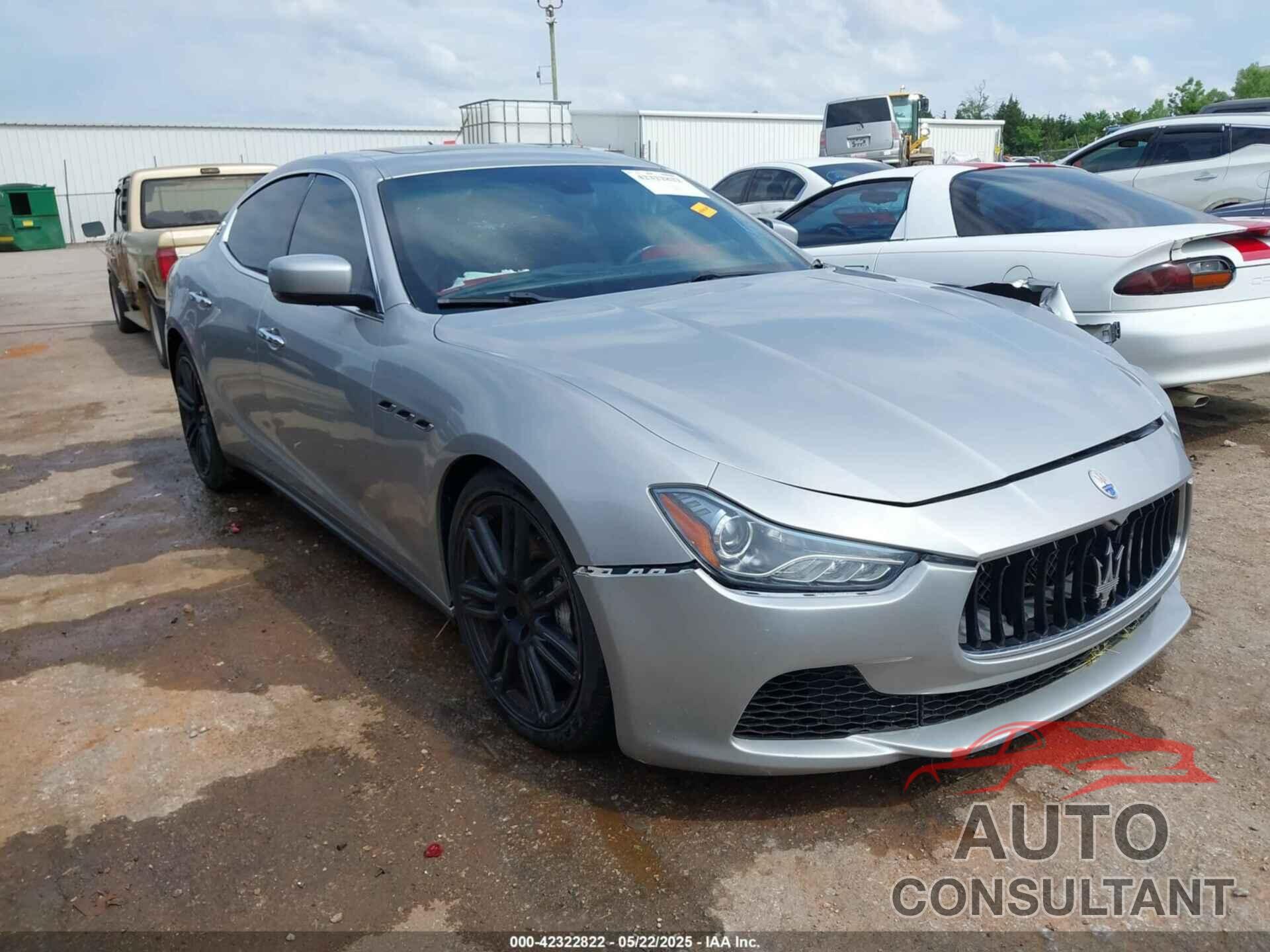 MASERATI GHIBLI 2016 - ZAM57XSA0G1171301