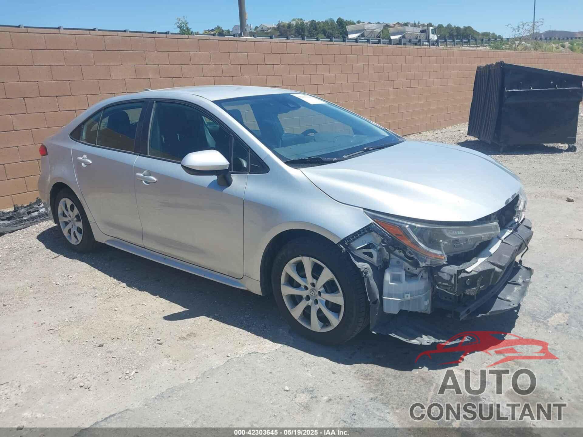 TOYOTA COROLLA 2020 - 5YFEPRAE6LP041047