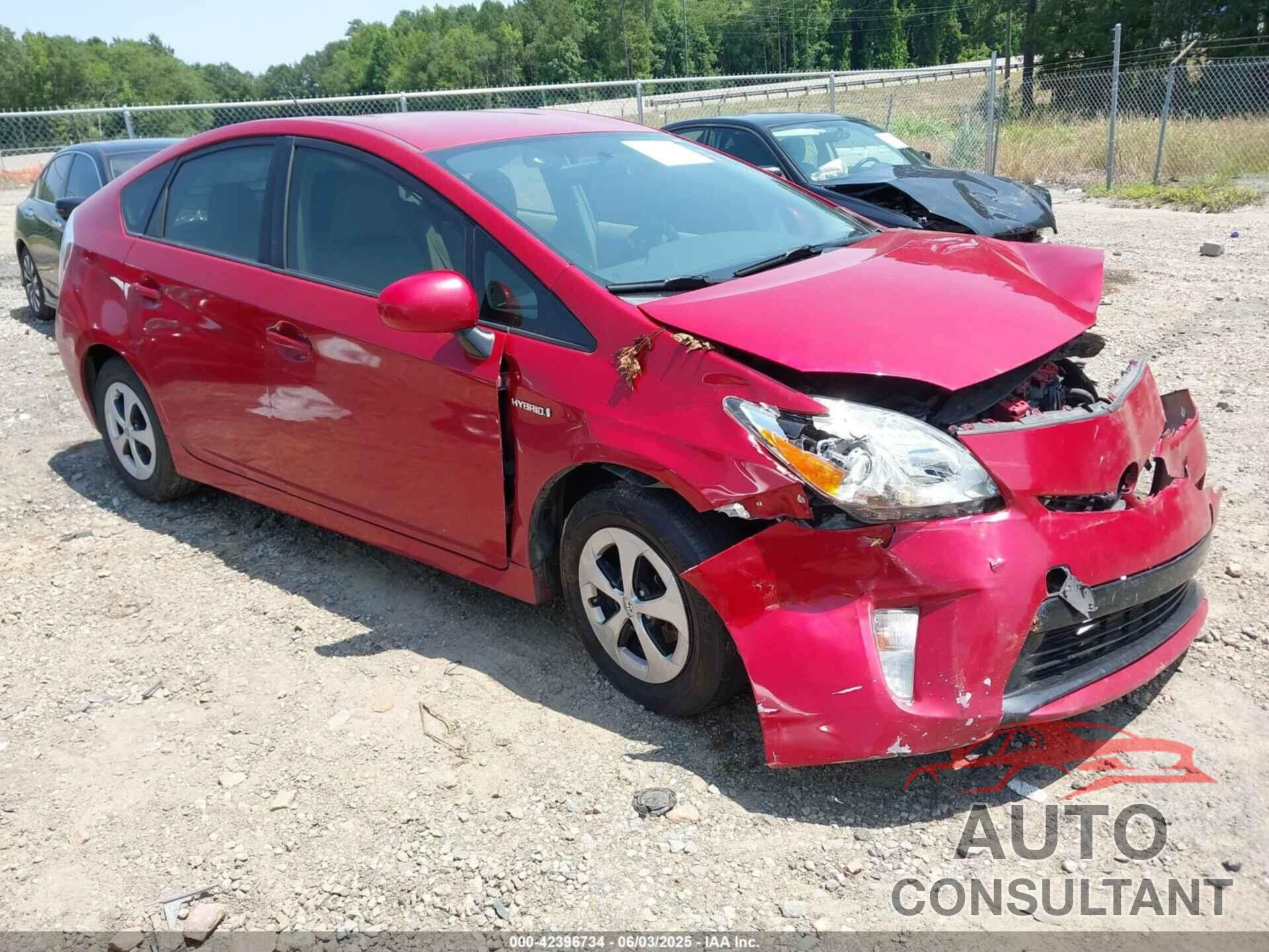 TOYOTA PRIUS 2015 - JTDKN3DU9F2000536