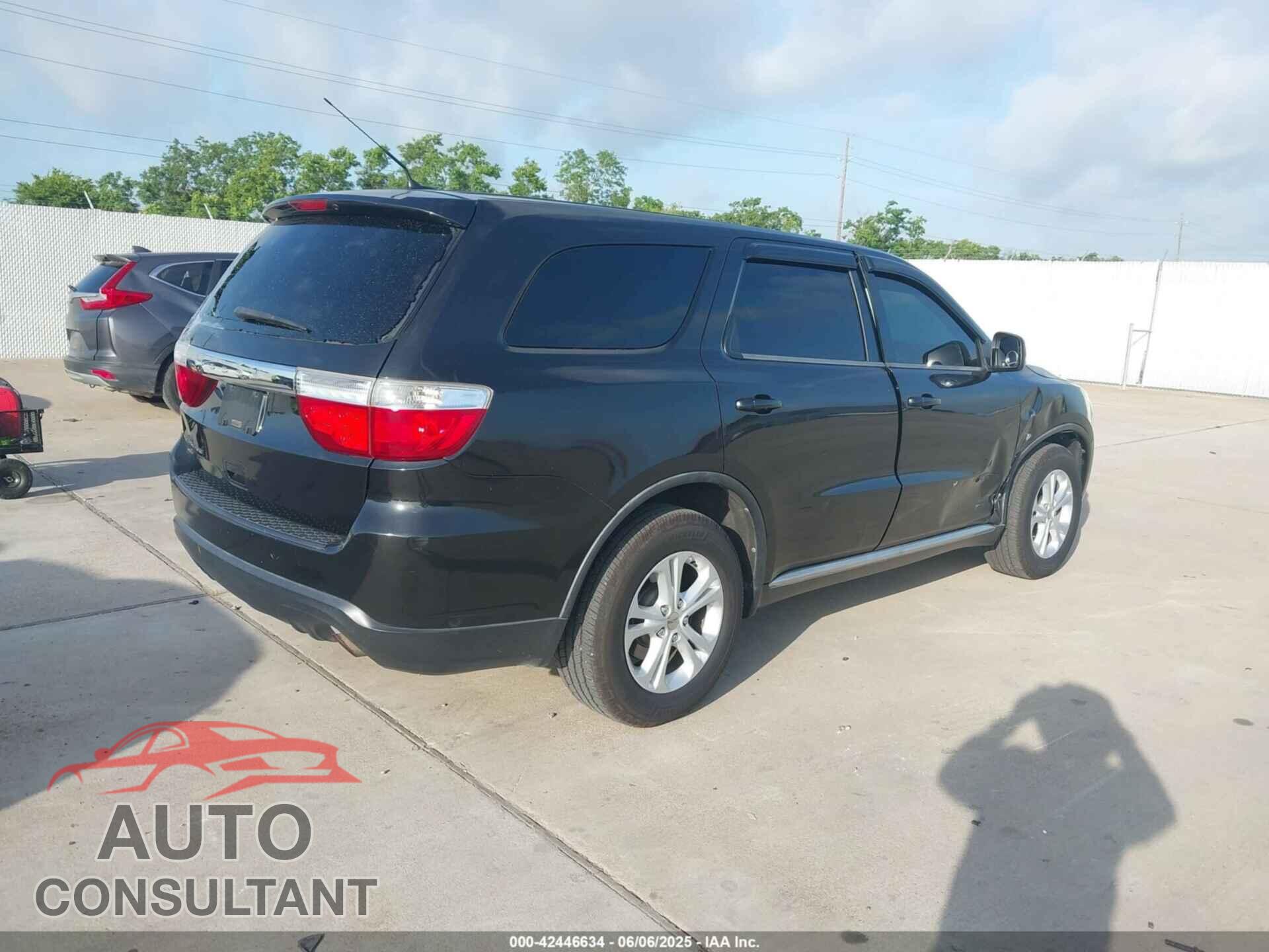 DODGE DURANGO 2012 - 1C4RDJAG7CC293167