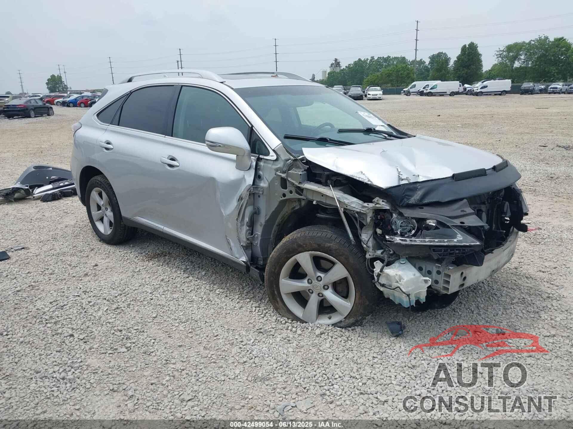 LEXUS RX 350 2013 - 2T2ZK1BA9DC098627
