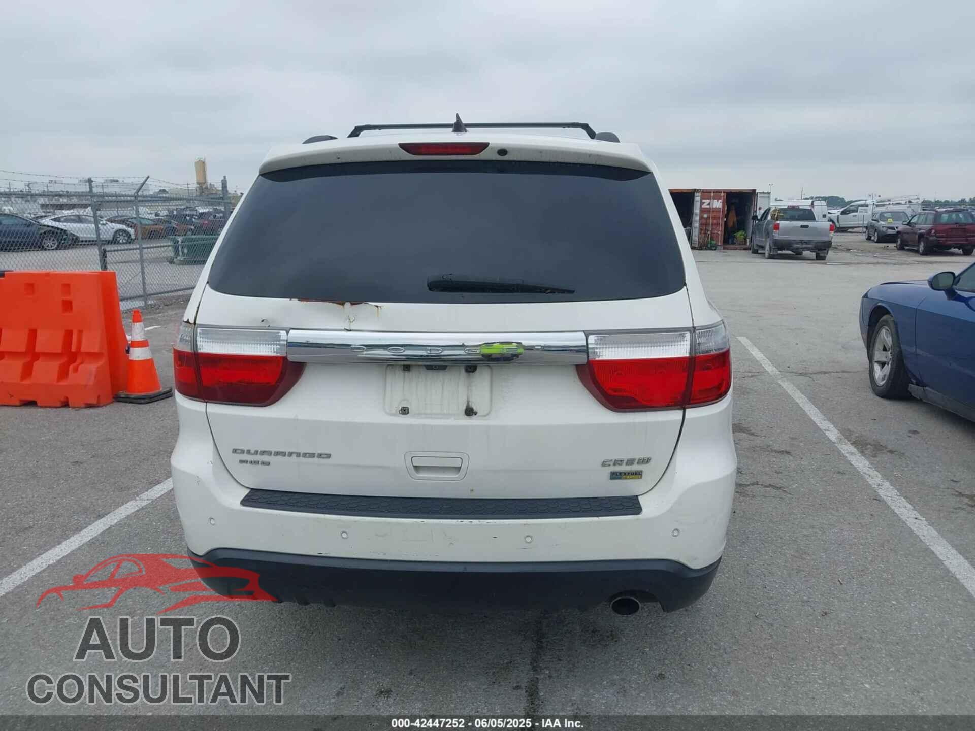 DODGE DURANGO 2012 - 1C4RDJDG5CC107573