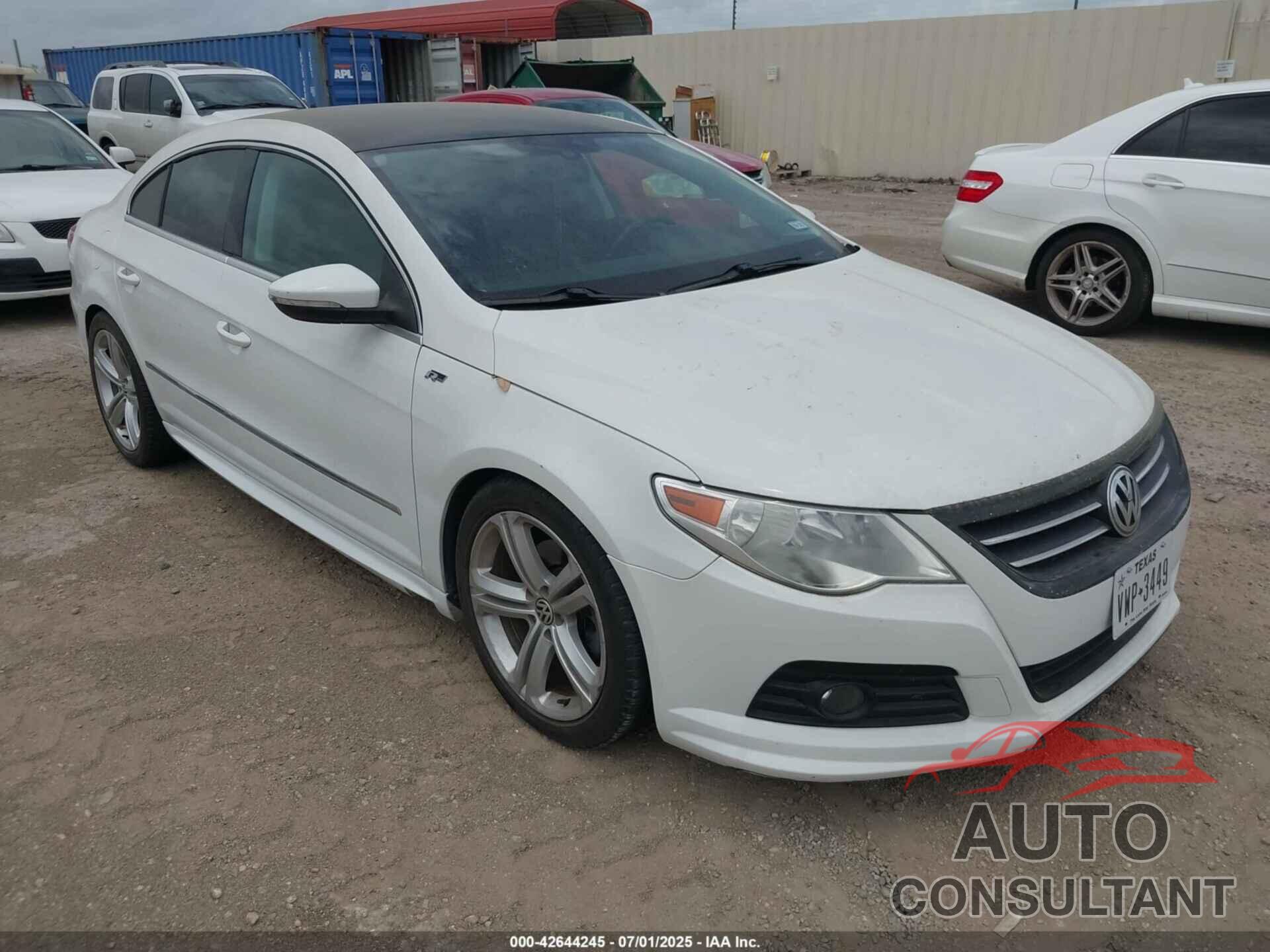 VOLKSWAGEN CC 2012 - WVWMP7ANXCE538096