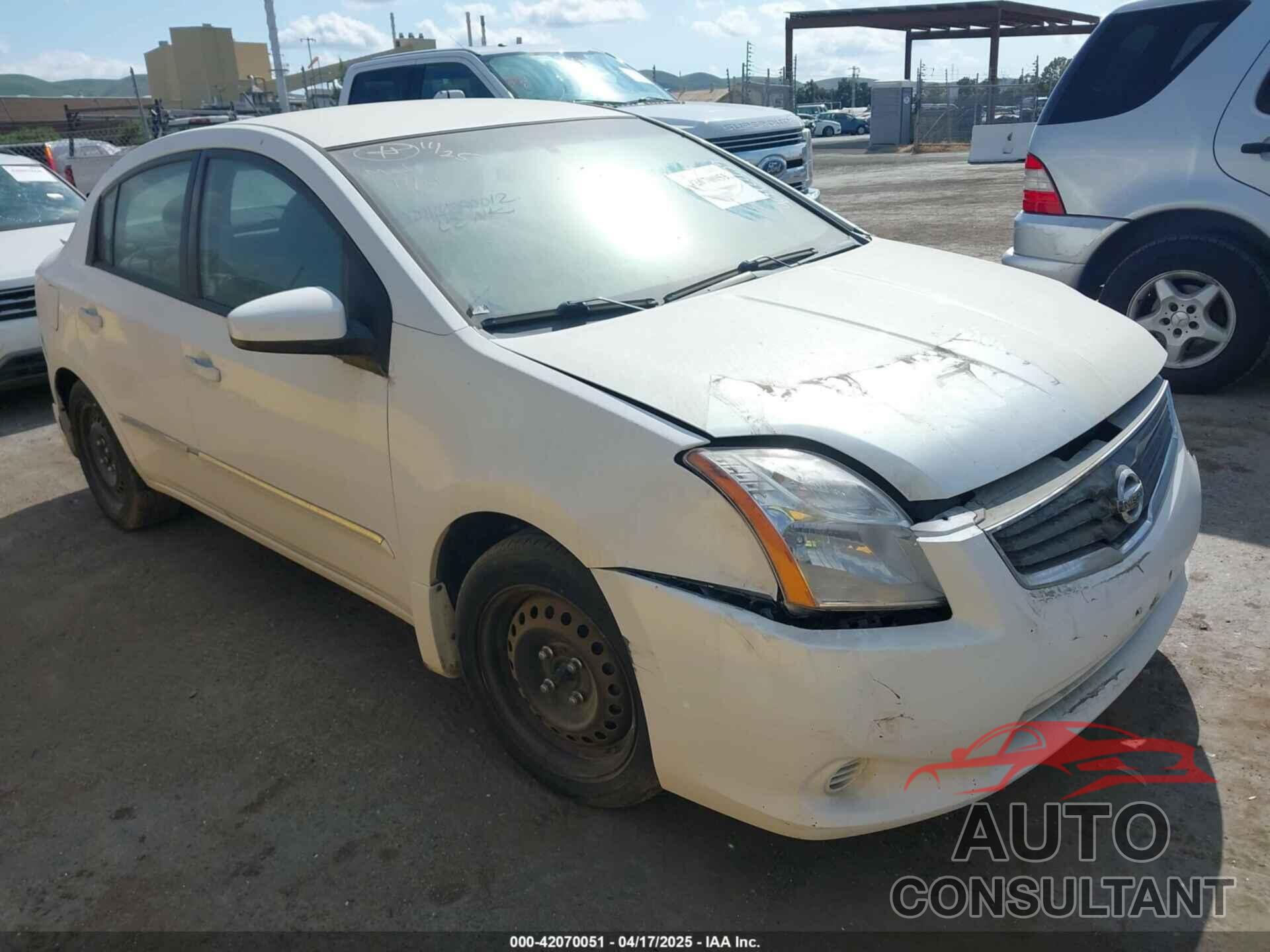 NISSAN SENTRA 2011 - 3N1AB6AP1BL669528