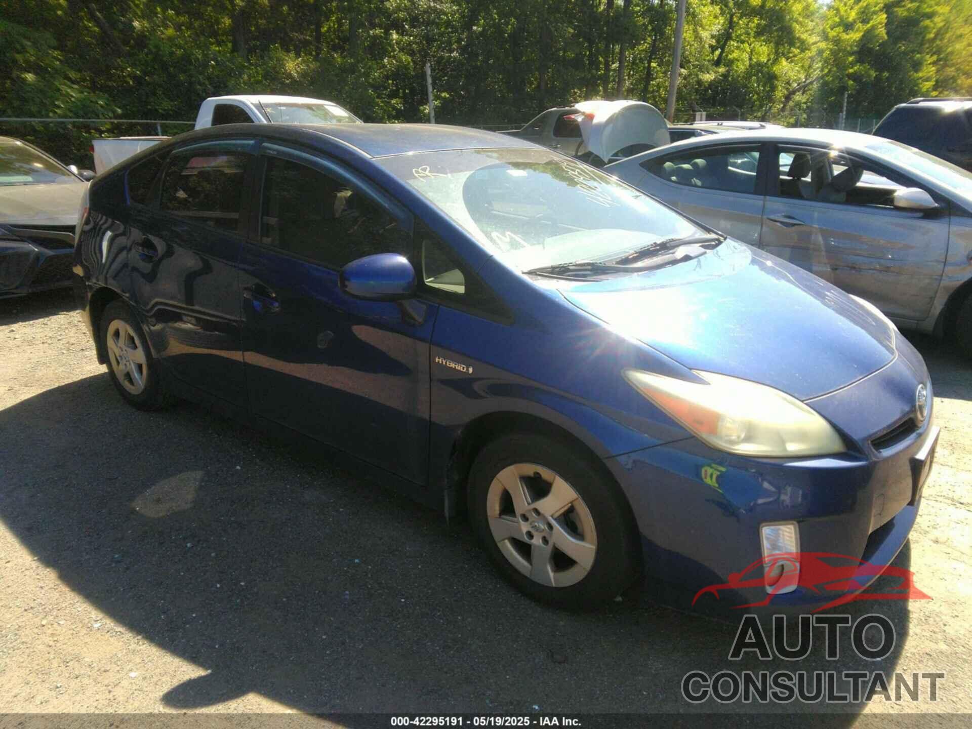 TOYOTA PRIUS 2011 - JTDKN3DU5B0278520