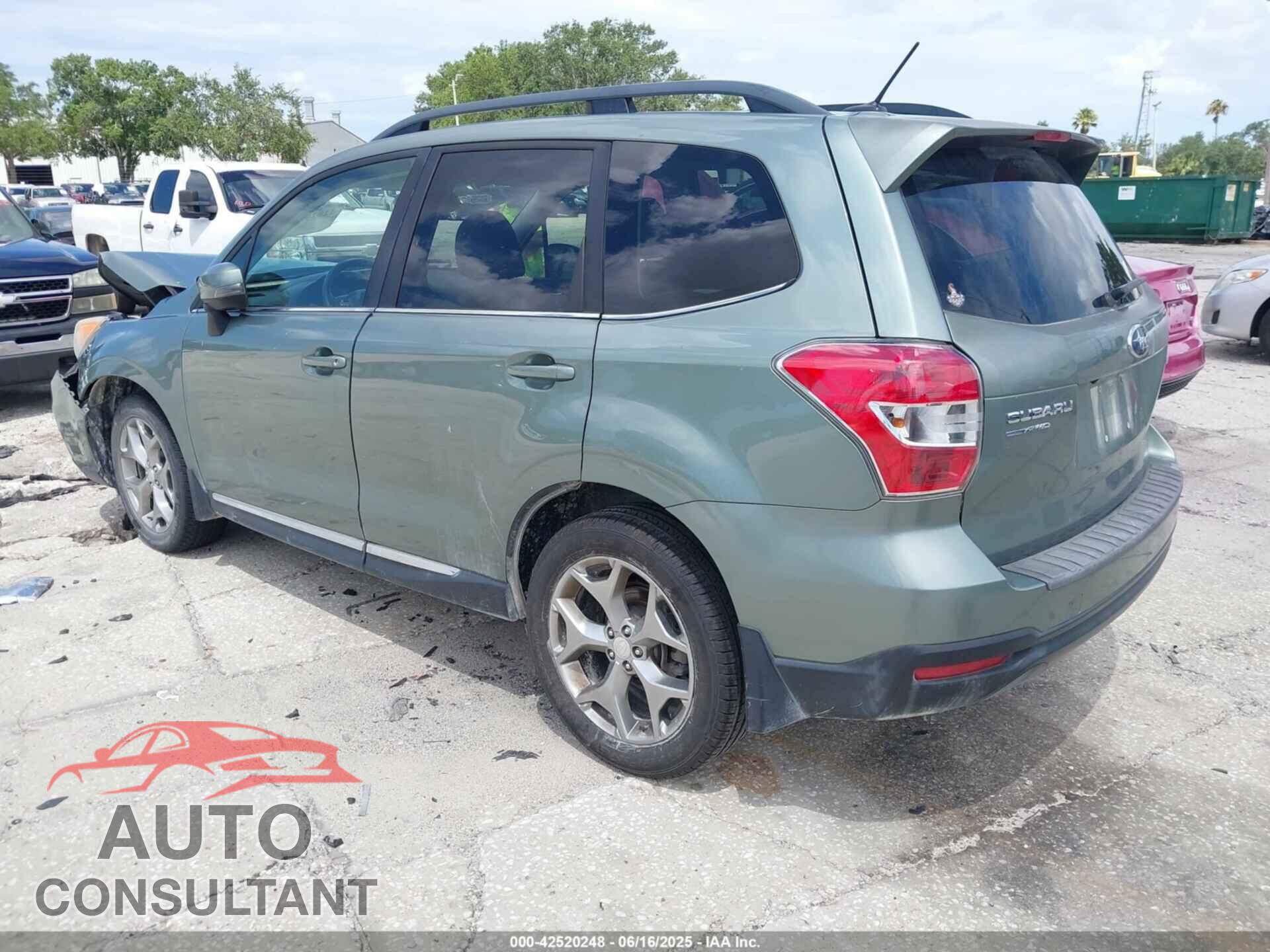 SUBARU FORESTER 2015 - JF2SJAUC9FH464299