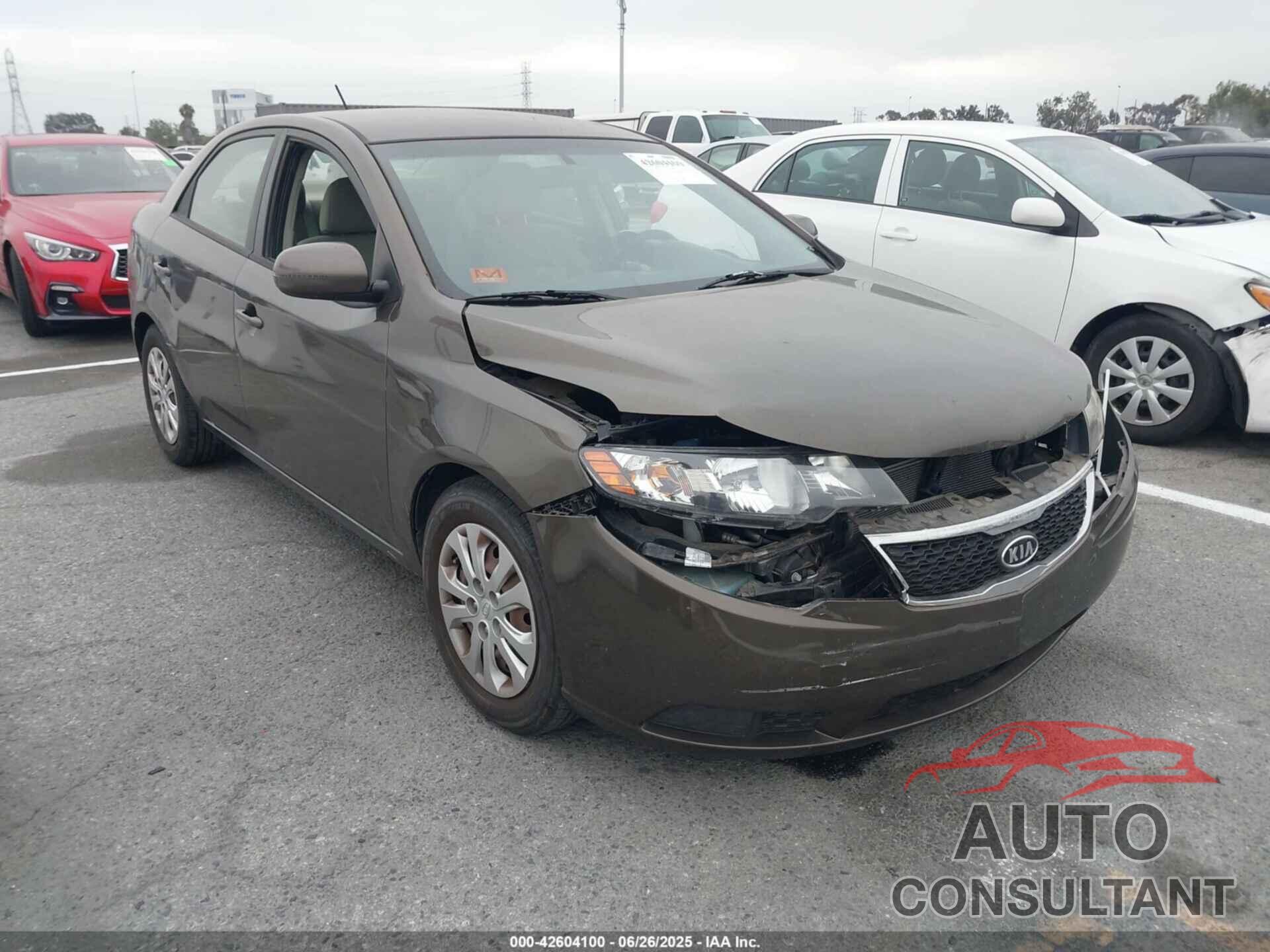 KIA FORTE 2013 - KNAFU4A25D5739067