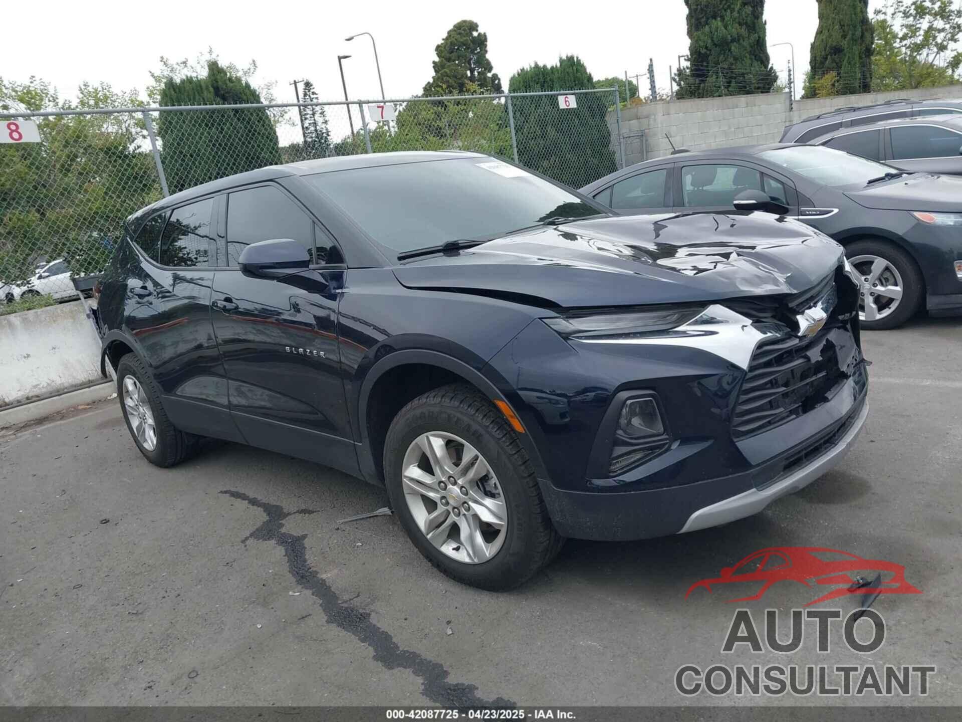 CHEVROLET BLAZER 2021 - 3GNKBBRA6MS503807