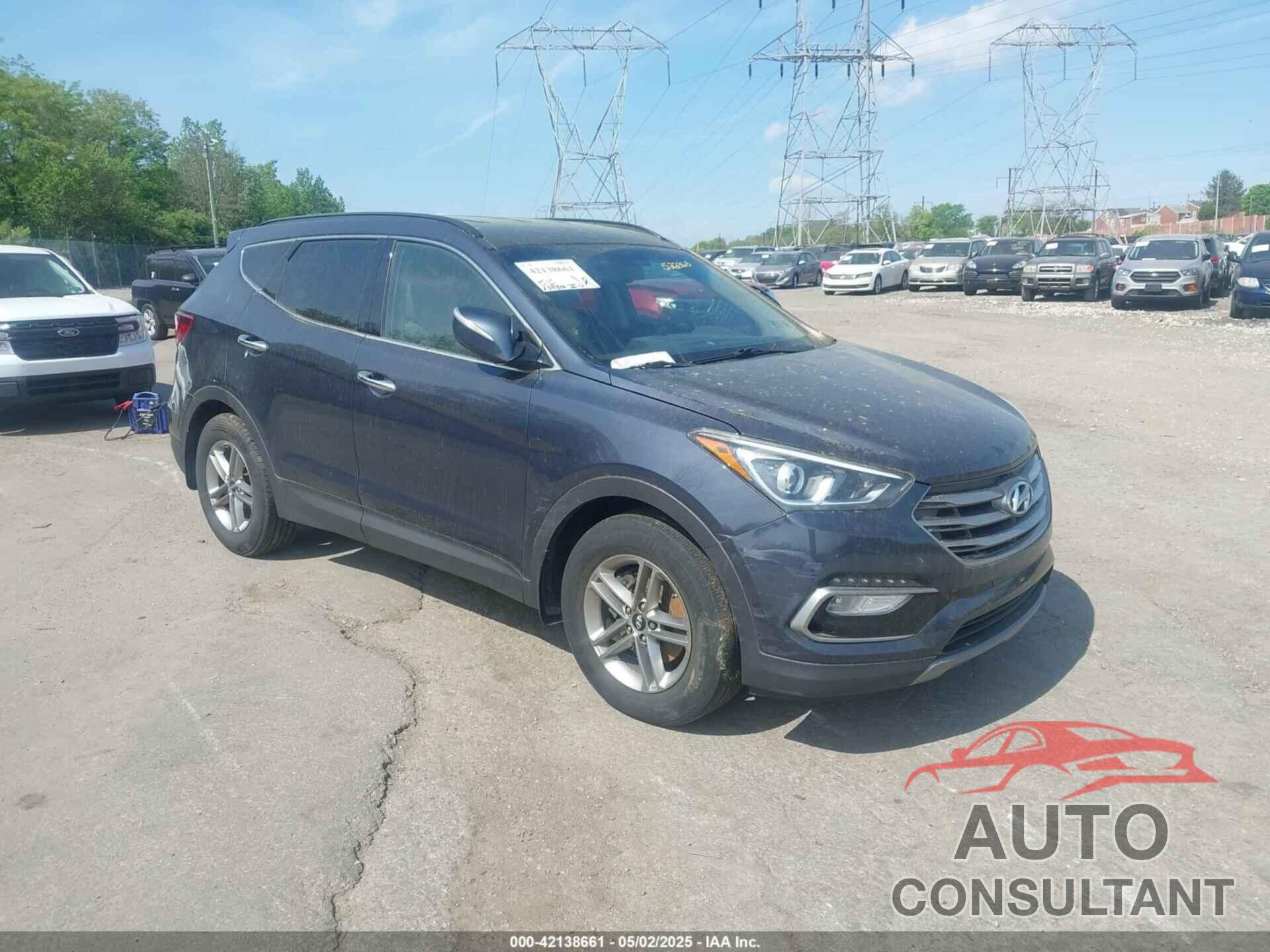 HYUNDAI SANTA FE SPORT 2018 - 5XYZUDLB9JG522363