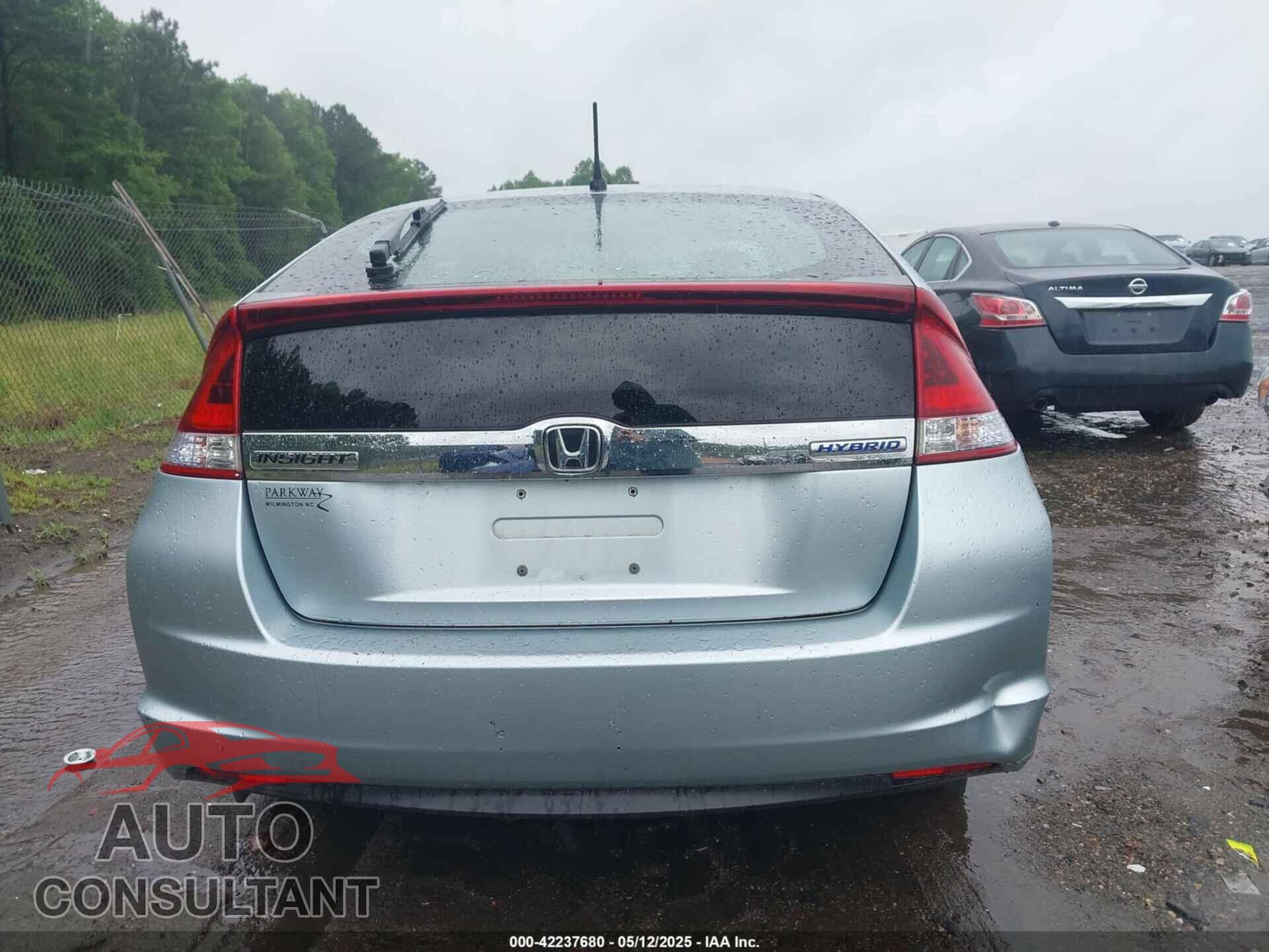 HONDA INSIGHT 2012 - JHMZE2H54CS002149