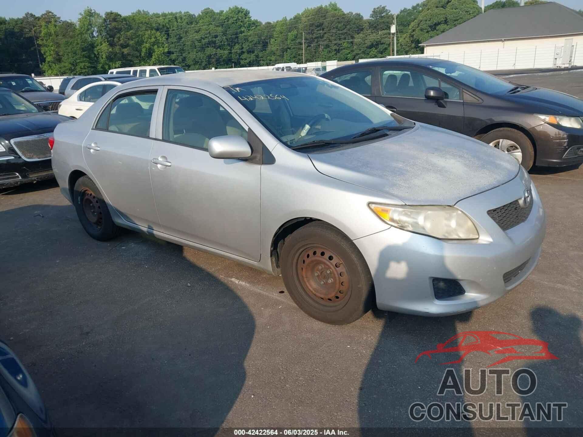 TOYOTA COROLLA 2009 - 1NXBU40E69Z160174