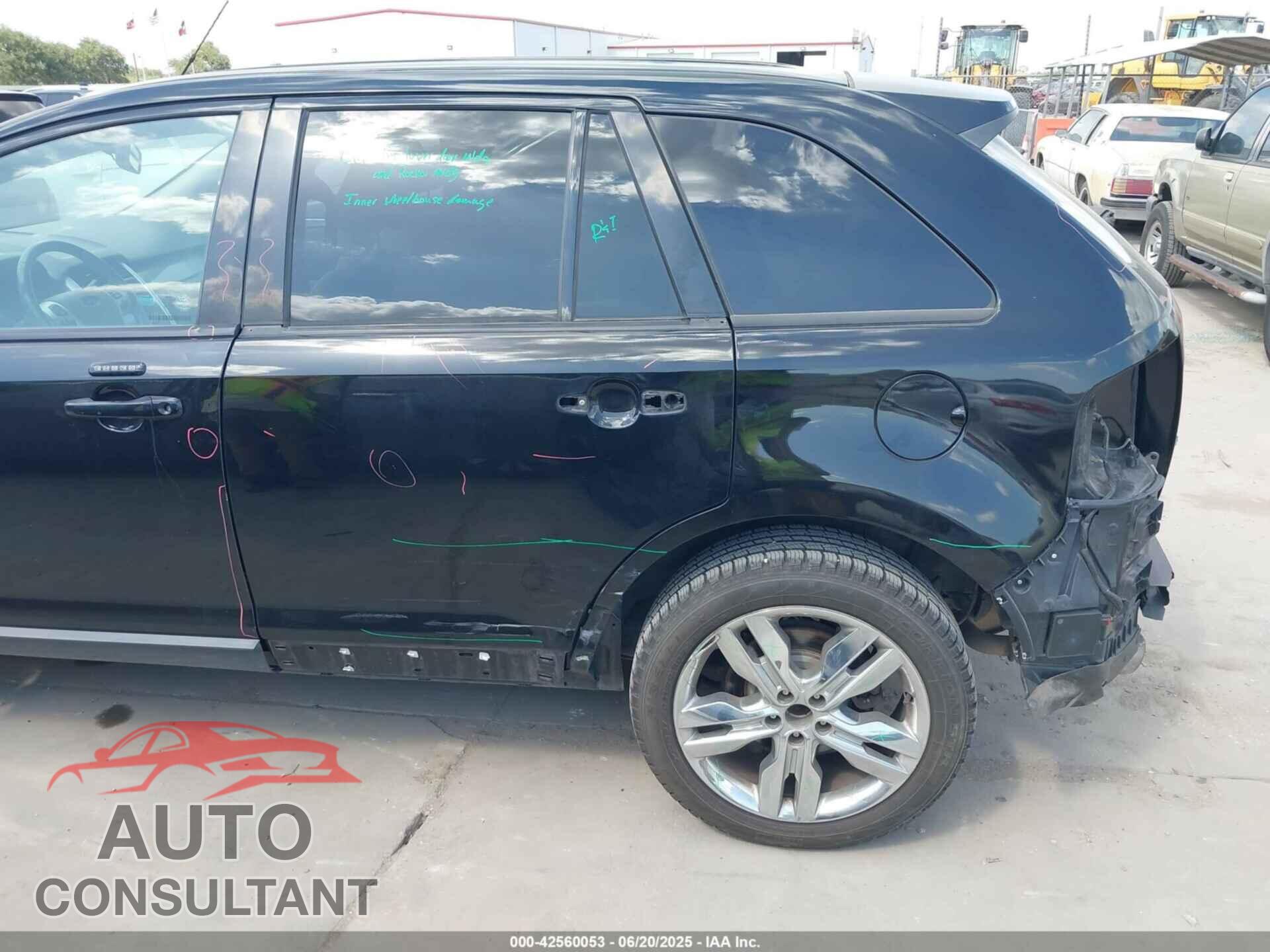 FORD EDGE 2012 - 2FMDK3JC3CBA03351