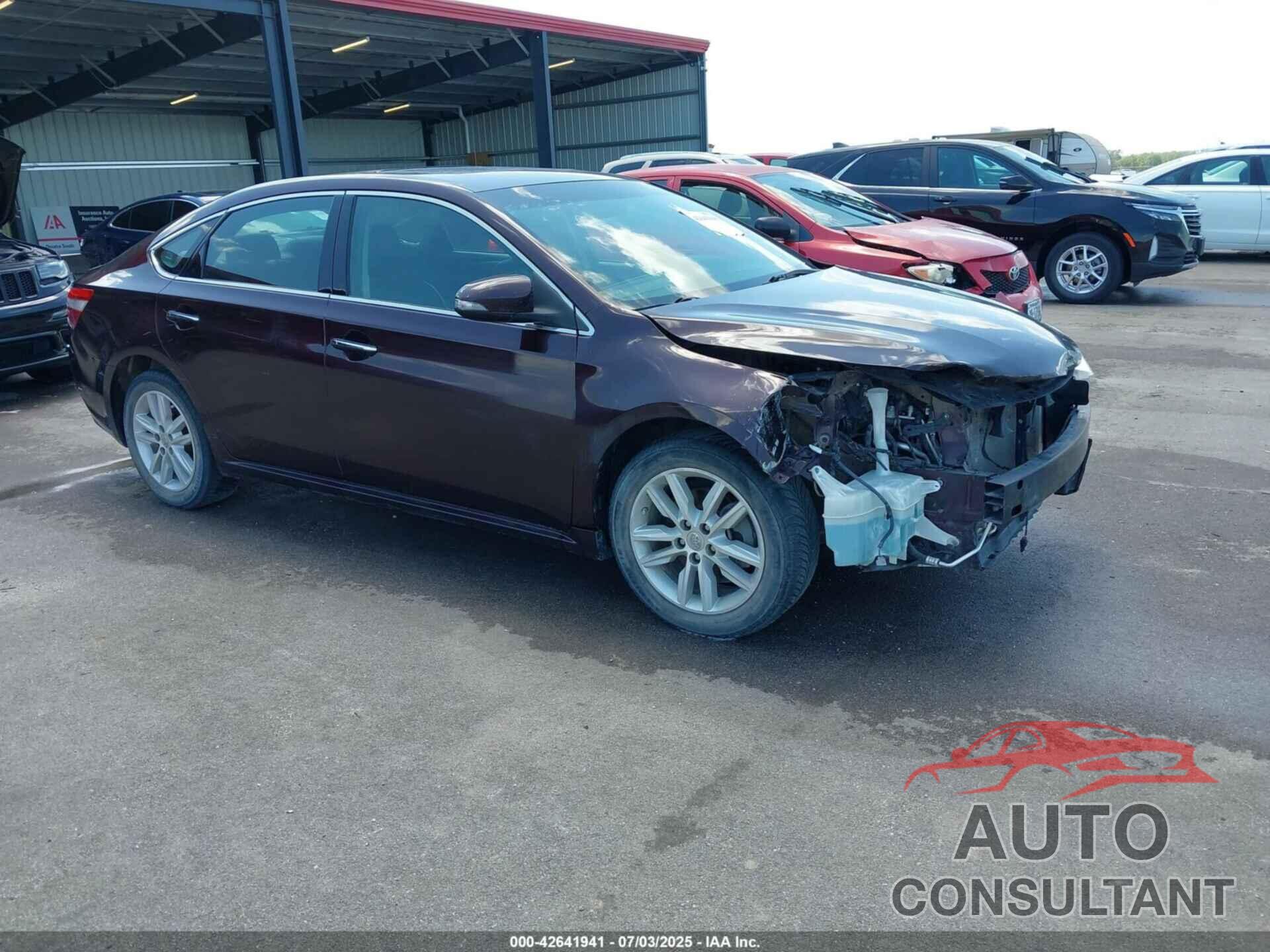 TOYOTA AVALON 2013 - 4T1BK1EB5DU006387