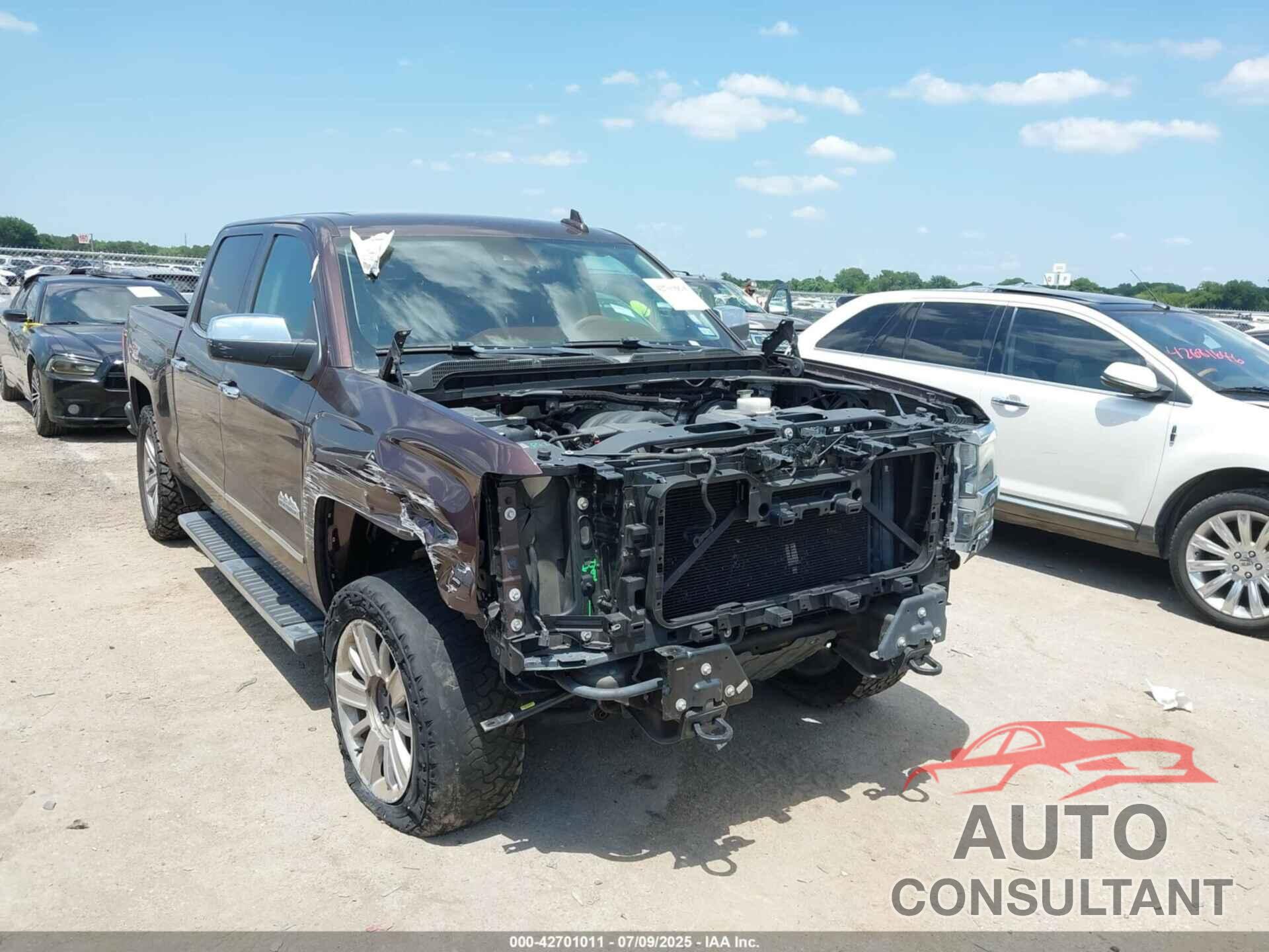 CHEVROLET SILVERADO 1500 2016 - 3GCPCTEC4GG287228