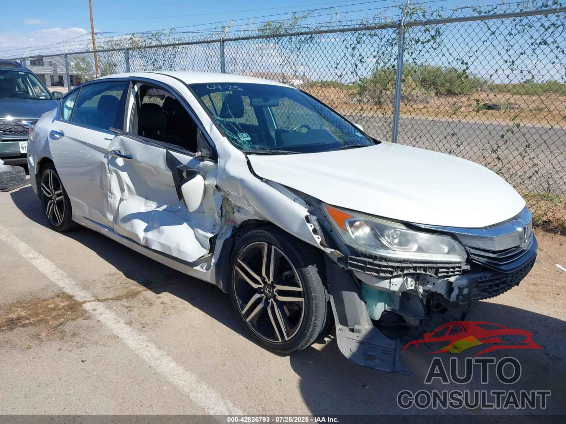 HONDA ACCORD 2017 - 1HGCR2F51HA227920