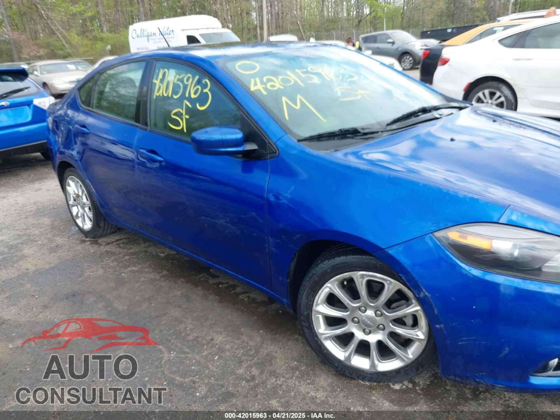 DODGE DART 2013 - 1C3CDFBA1DD336088