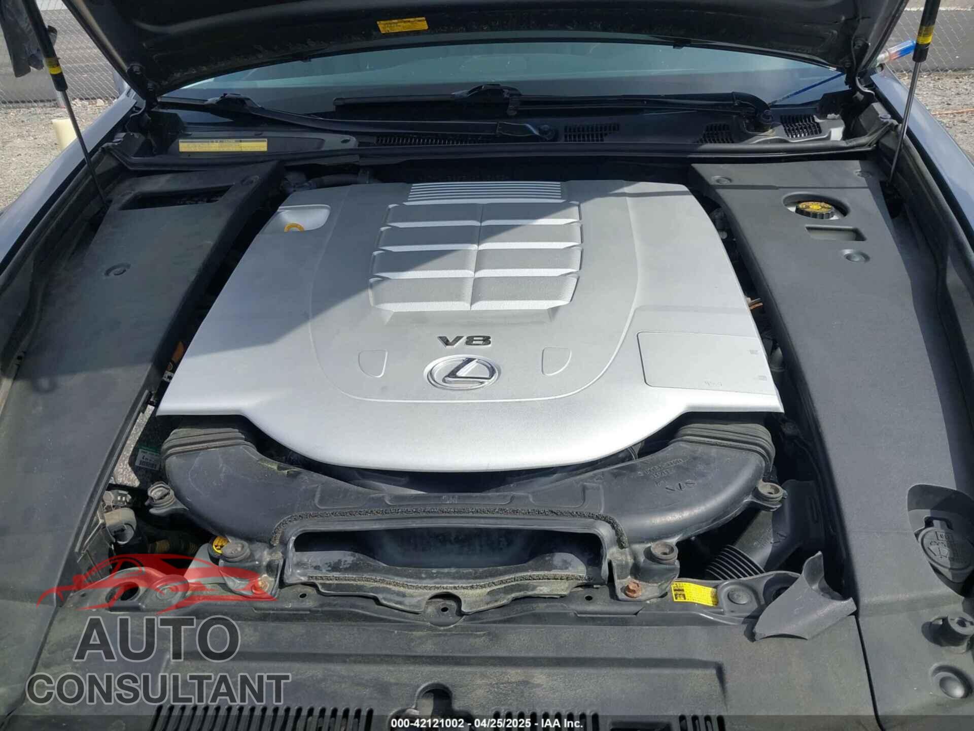 LEXUS LS 460 2012 - JTHCL5EF5C5013492