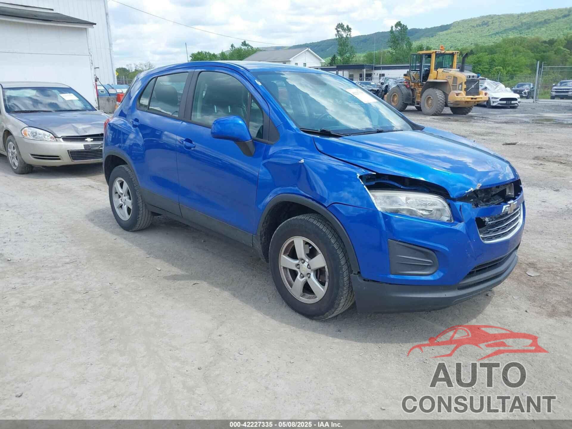 CHEVROLET TRAX 2016 - KL7CJNSB2GB536031