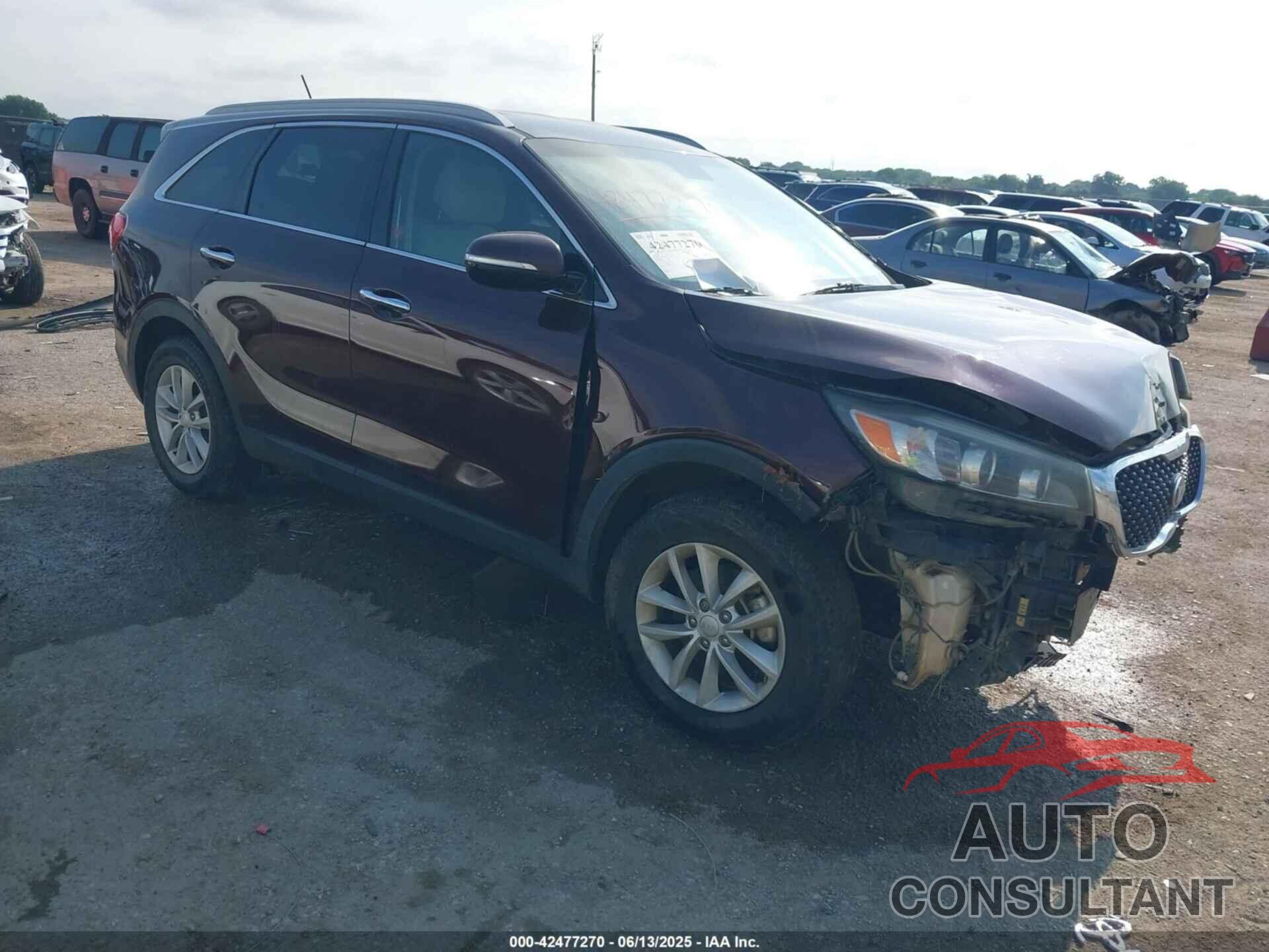 KIA SORENTO 2017 - 5XYPG4A58HG319048