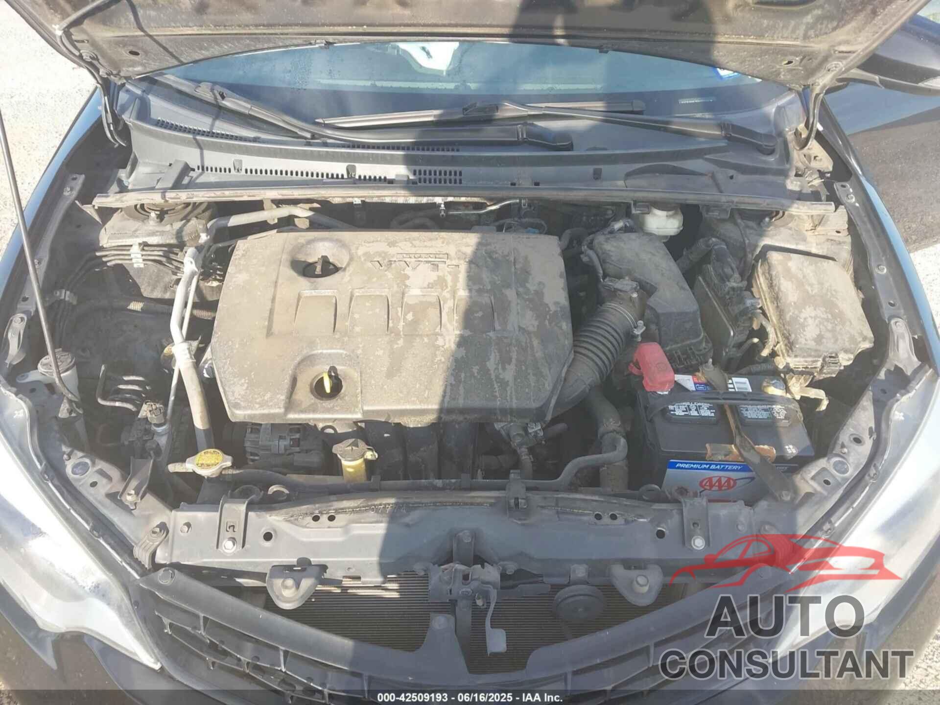 TOYOTA COROLLA 2014 - 5YFBURHE3EP133334