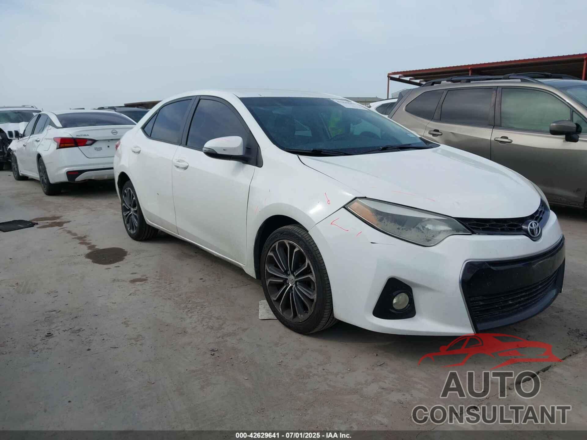 TOYOTA COROLLA 2016 - 5YFBURHE7GP461066