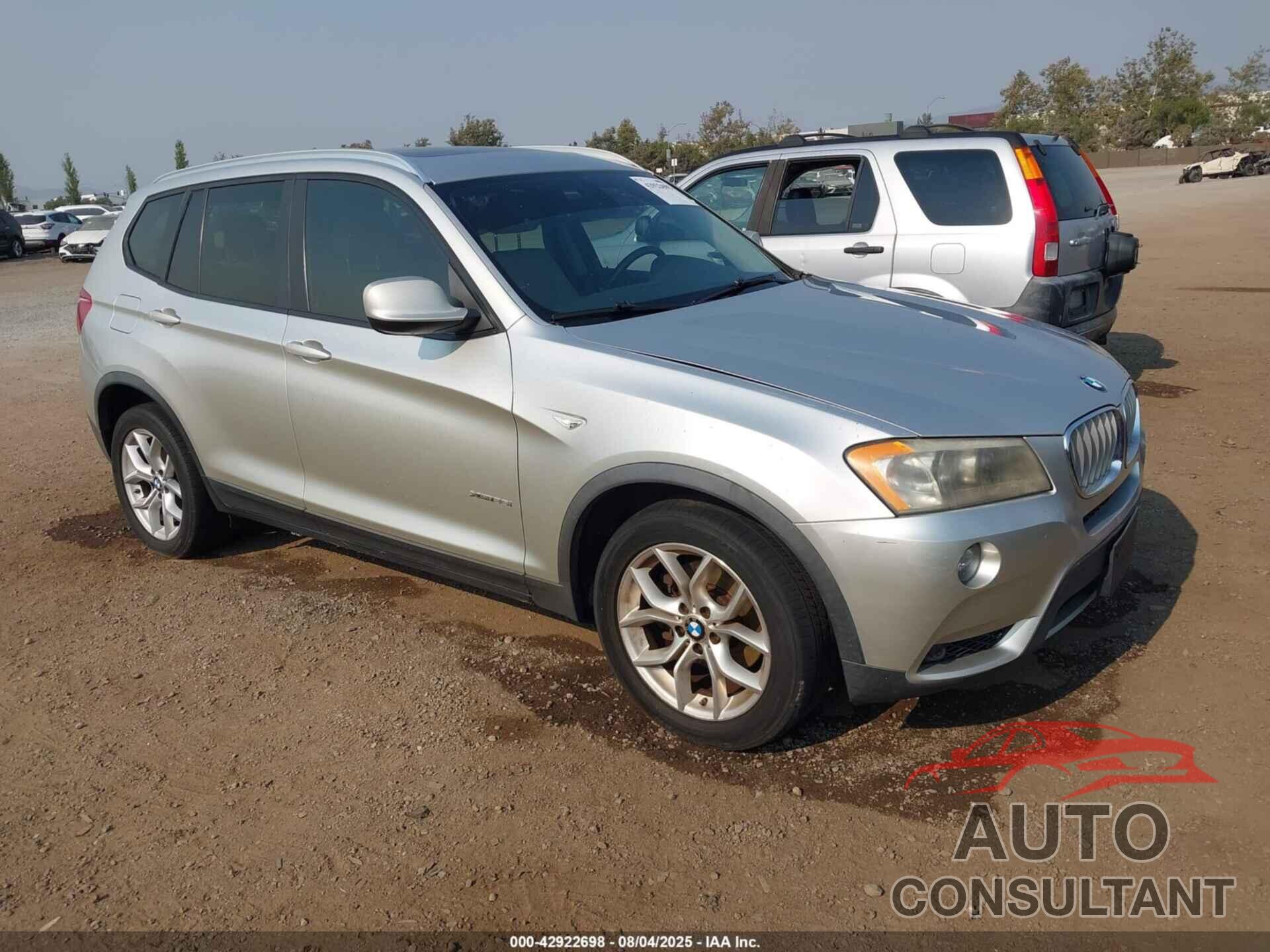 BMW X3 2011 - 5UXWX7C56BLT78328