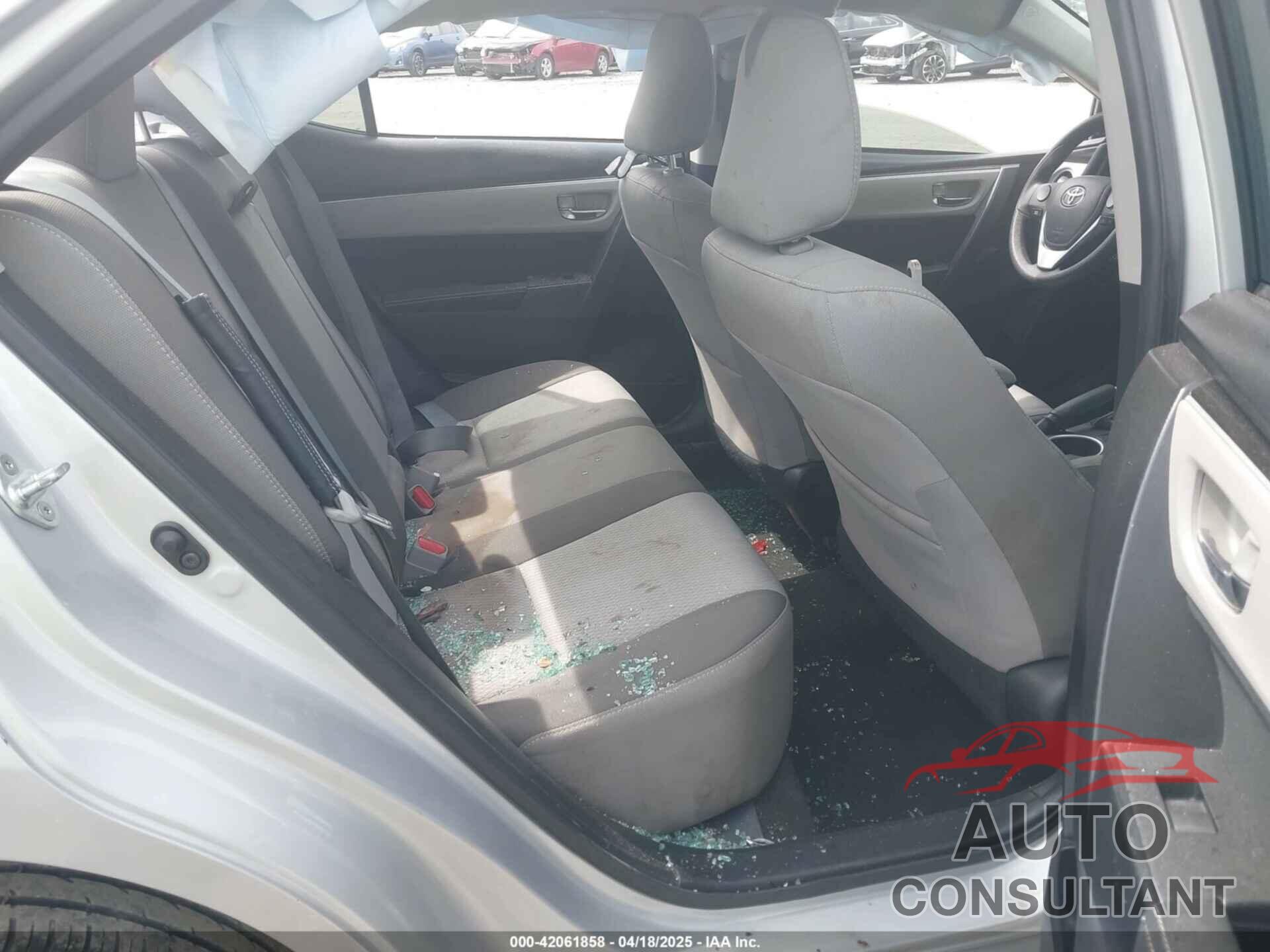 TOYOTA COROLLA 2017 - 2T1BURHE0HC782559