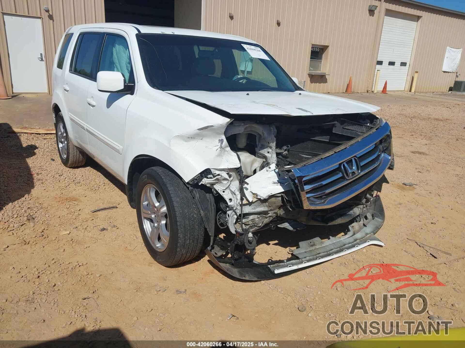 HONDA PILOT 2014 - 5FNYF3H53EB025048