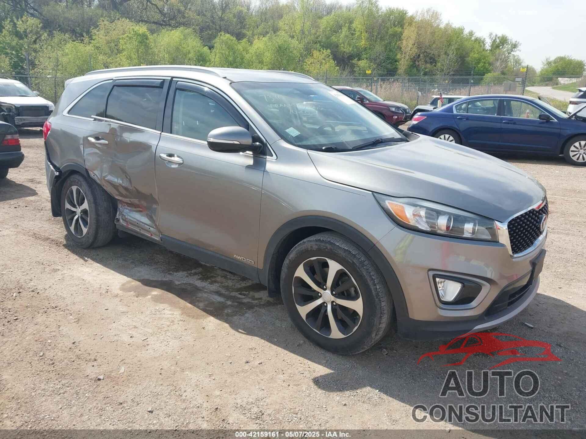 KIA SORENTO 2016 - 5XYPHDA51GG031156