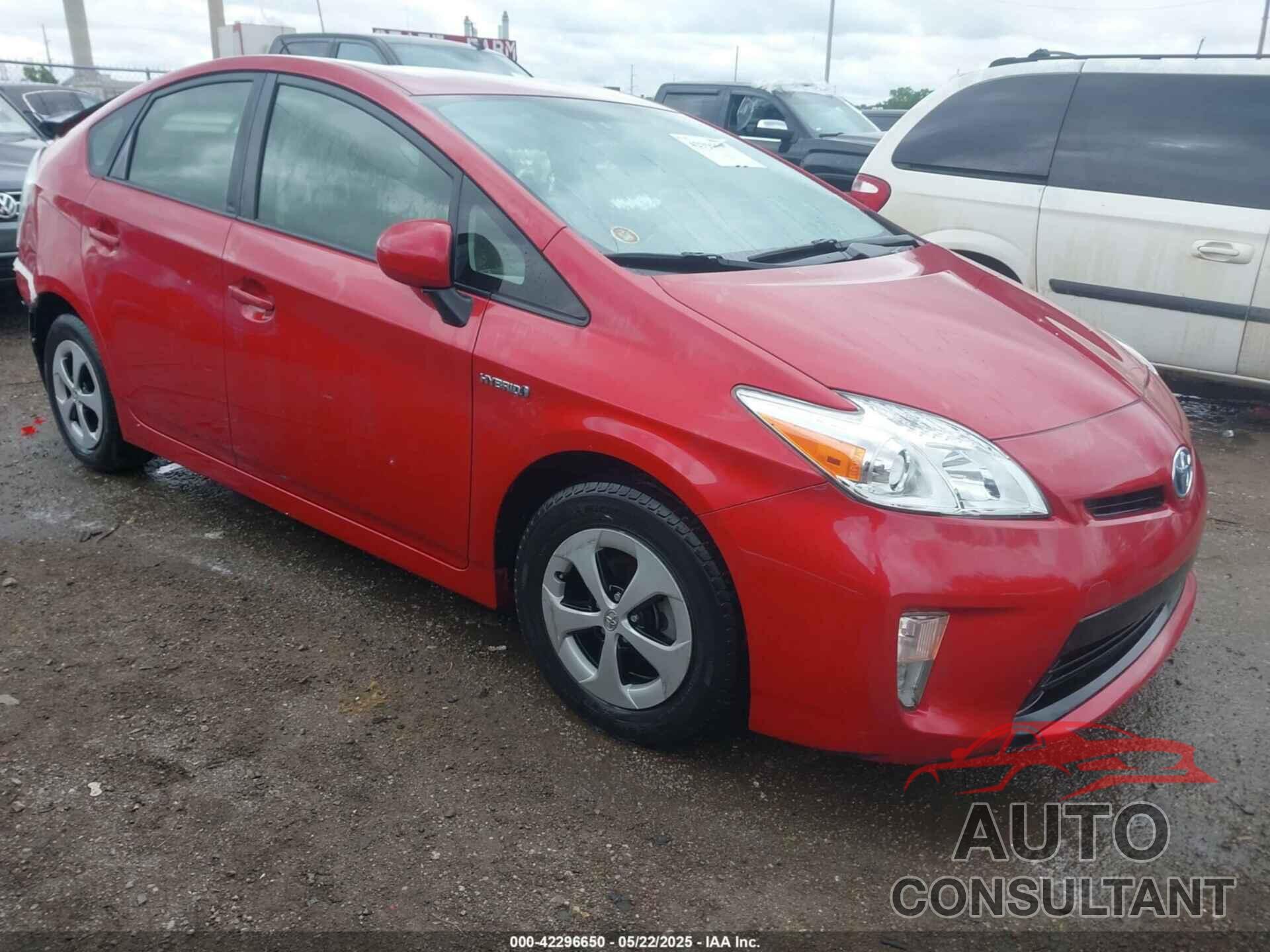 TOYOTA PRIUS 2015 - JTDKN3DU1F1972833
