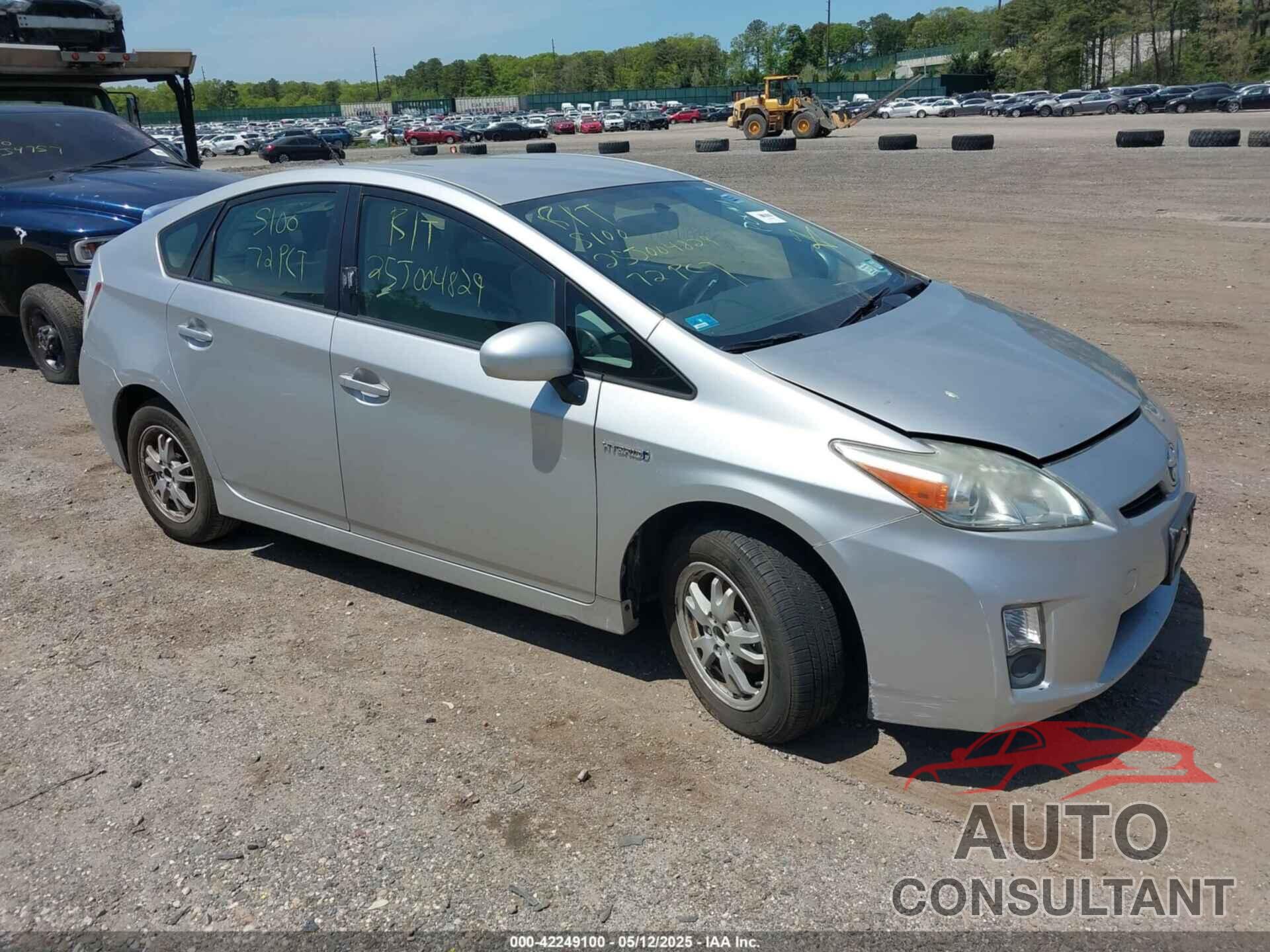 TOYOTA PRIUS 2010 - JTDKN3DU6A0228062