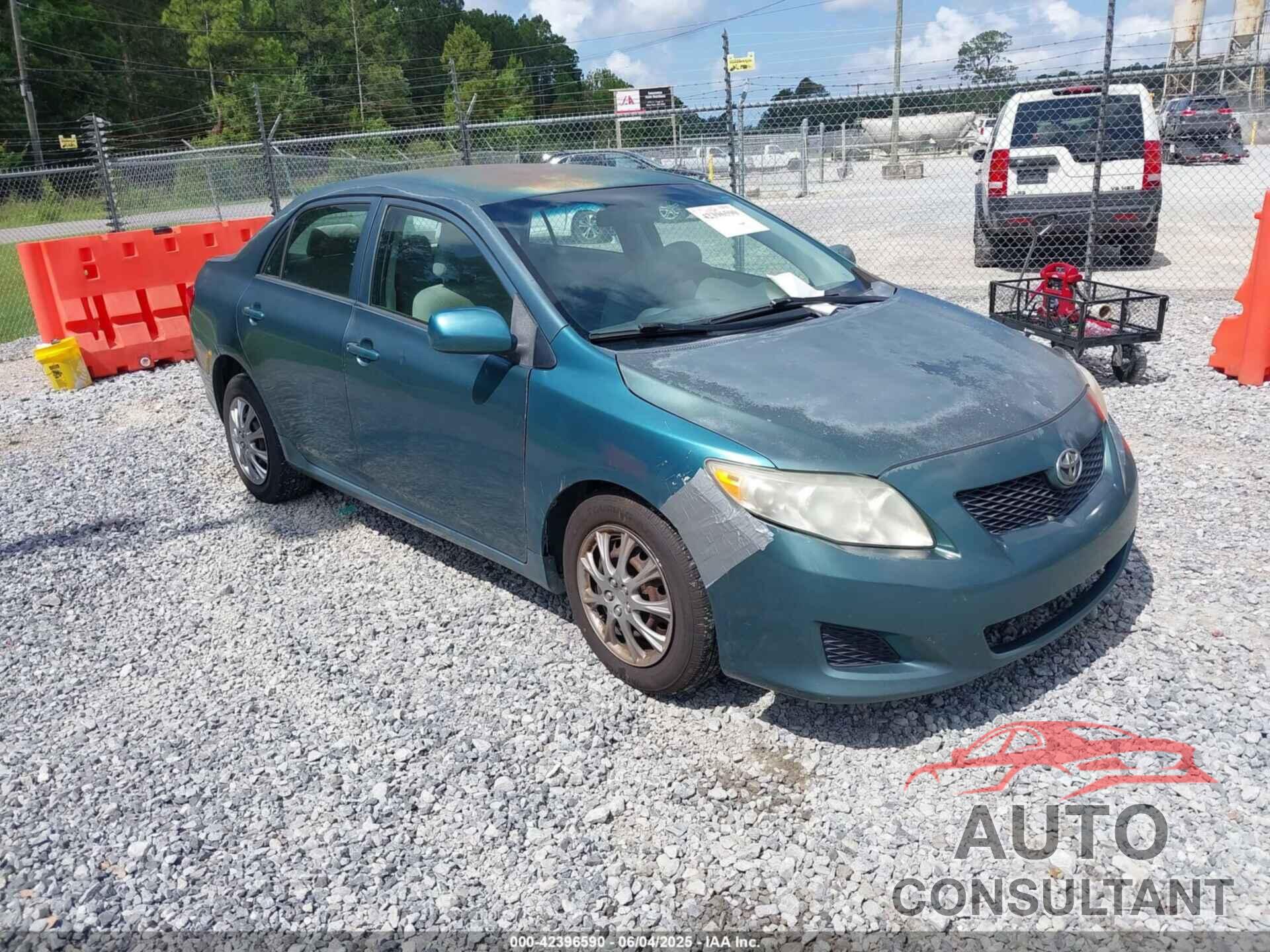 TOYOTA COROLLA 2009 - 1NXBU40E39Z162108