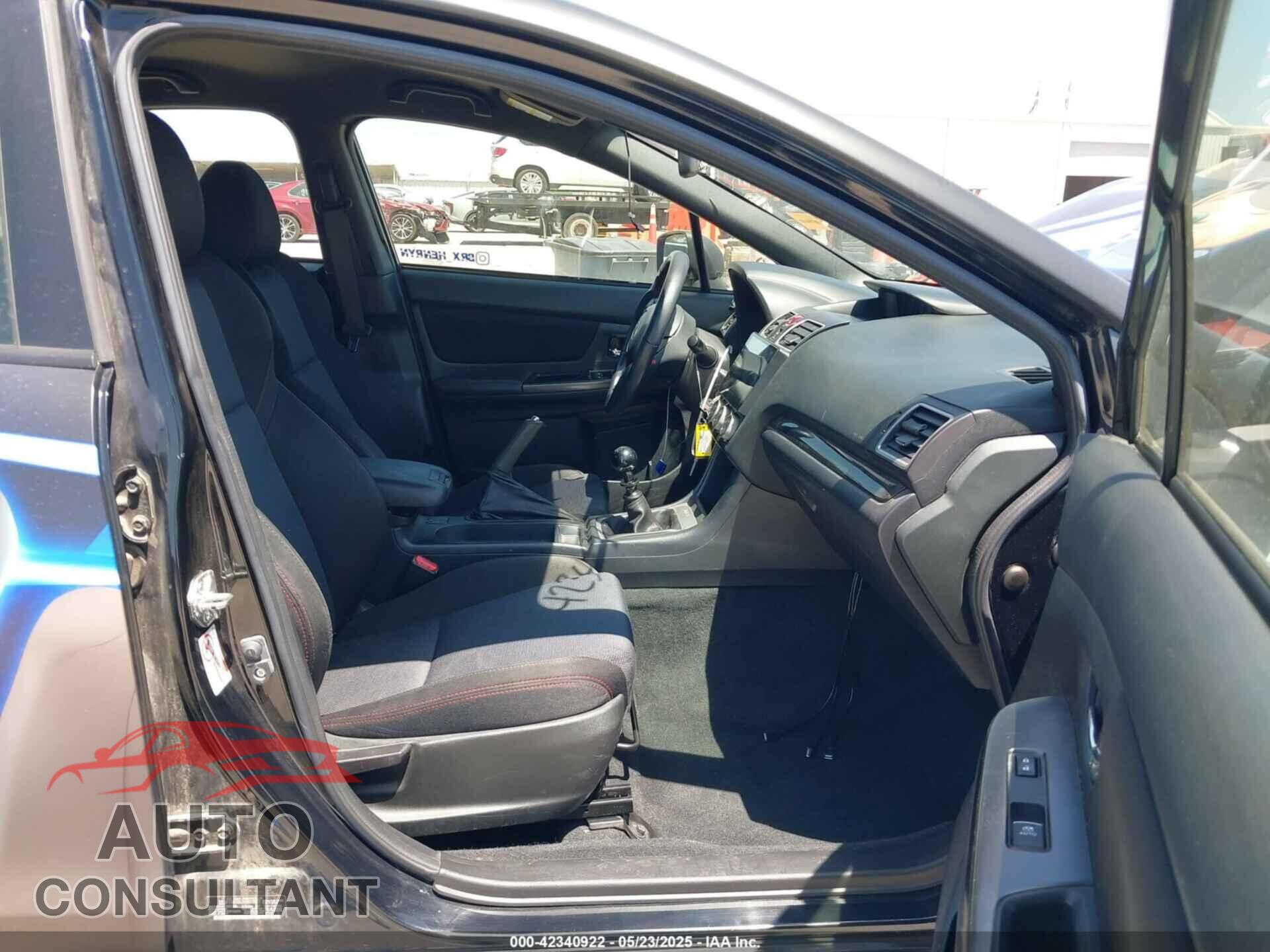 SUBARU WRX 2017 - JF1VA1B62H9819907