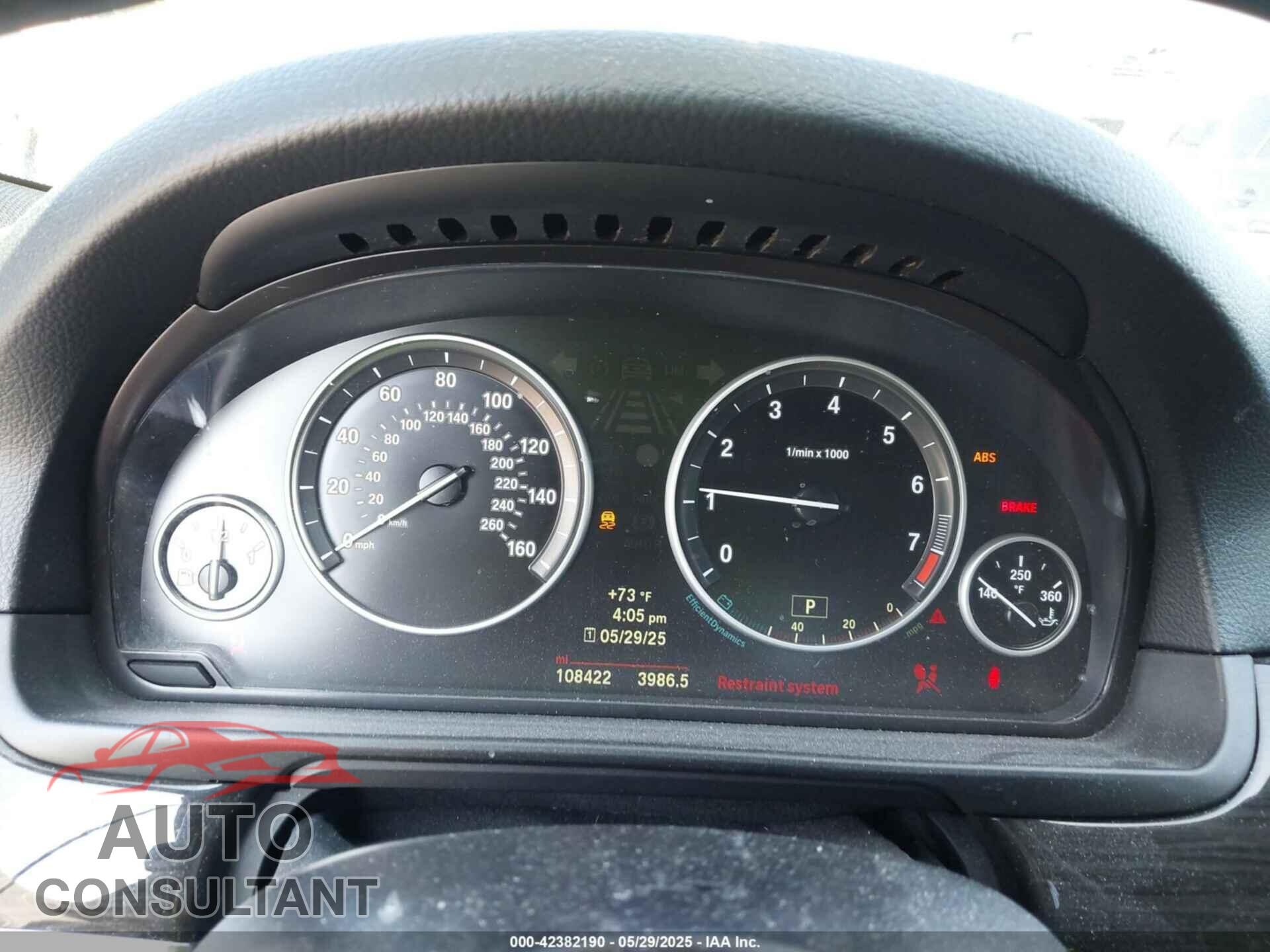 BMW 528I 2014 - WBA5A5C51ED509101