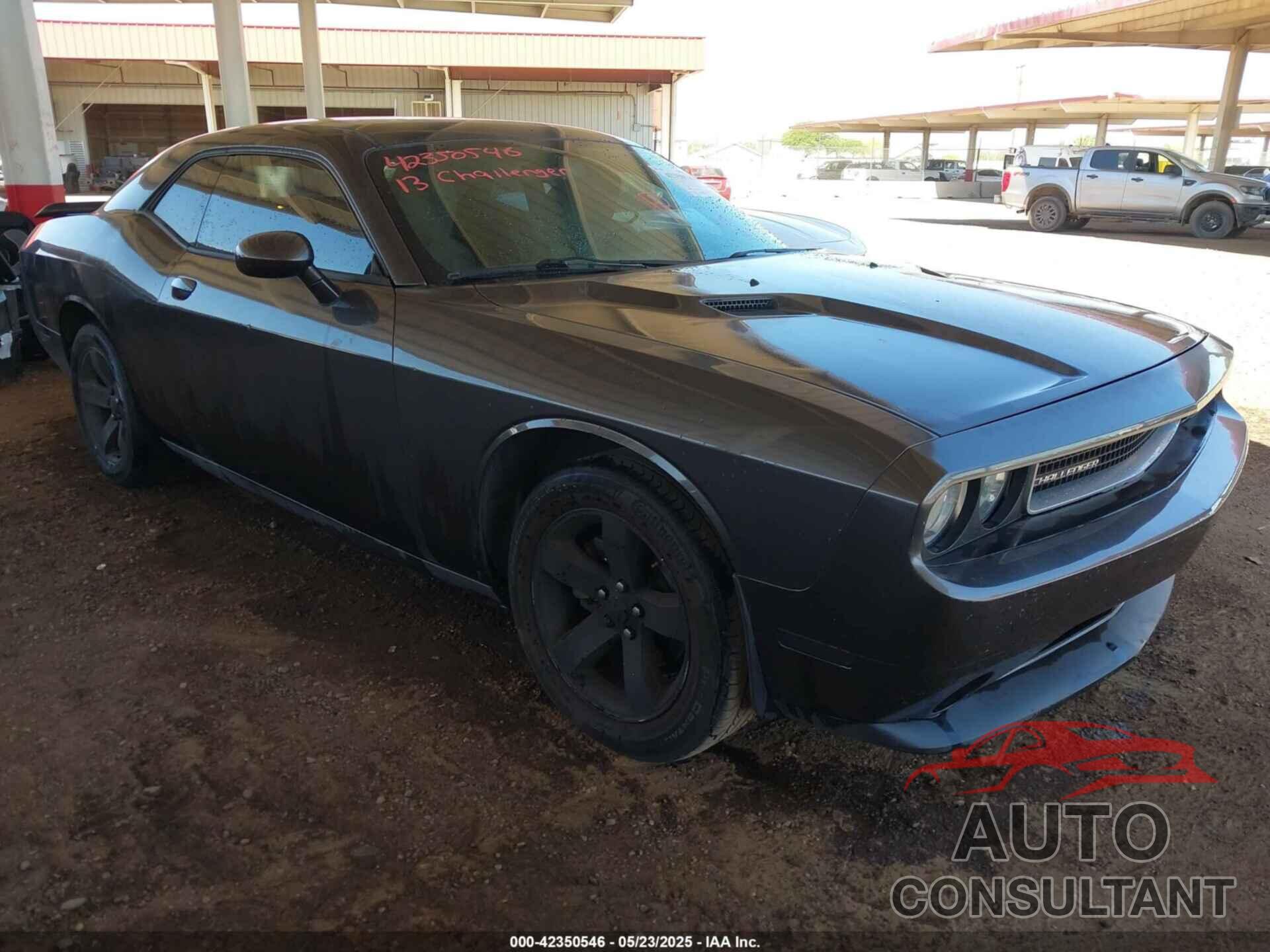 DODGE CHALLENGER 2013 - 2C3CDYAG6DH632700