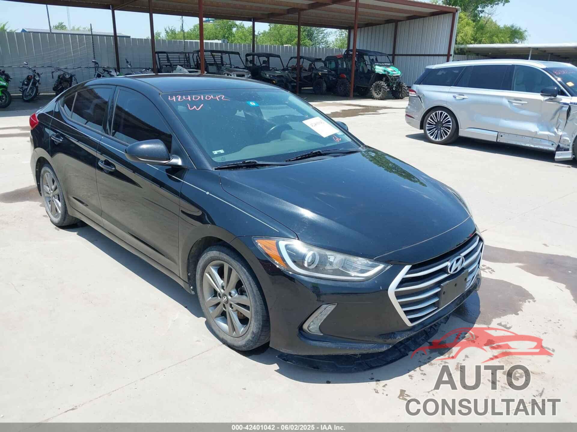 HYUNDAI ELANTRA 2017 - 5NPD84LF2HH018161