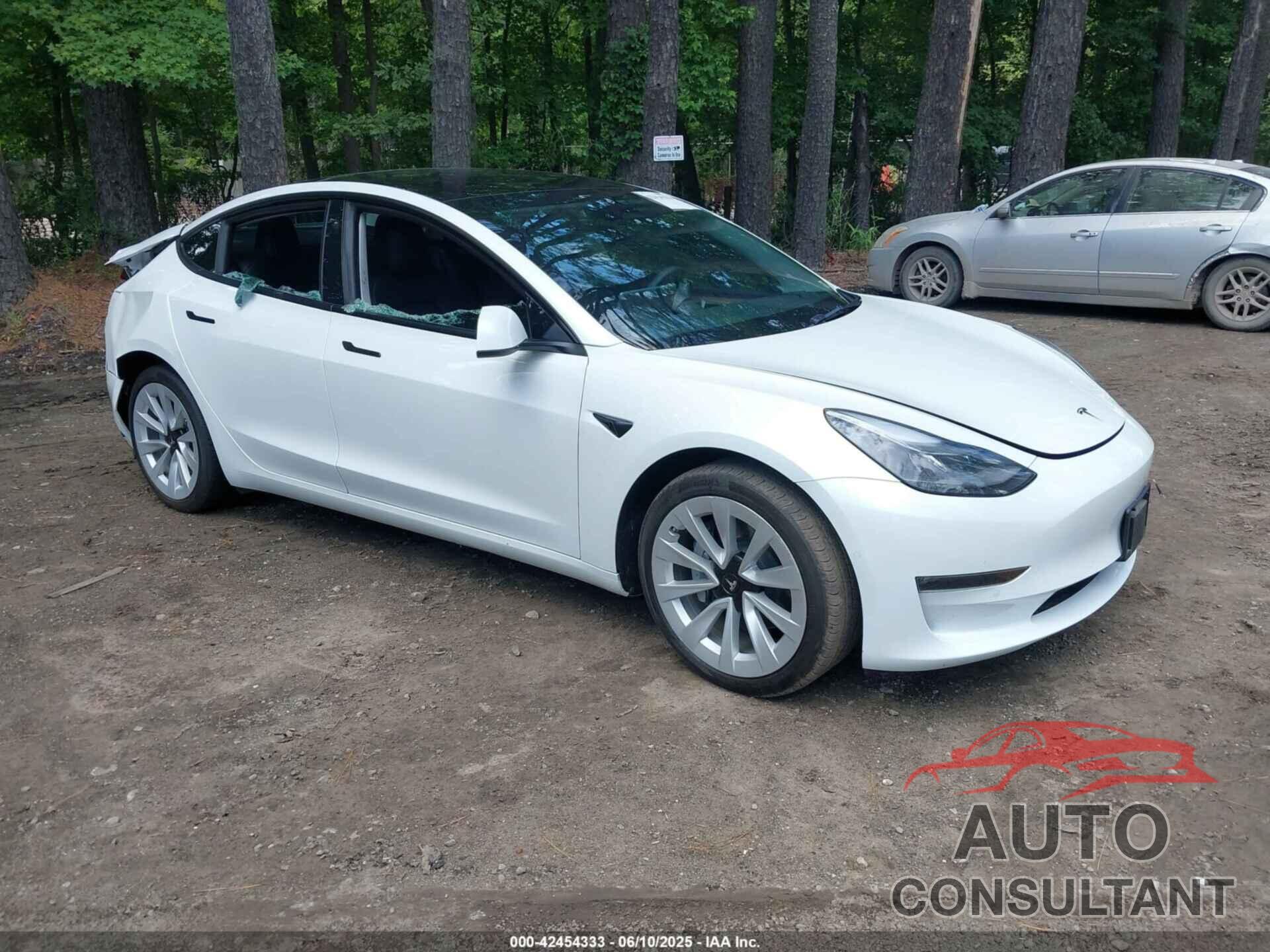 TESLA MODEL 3 2022 - 5YJ3E1EB2NF359485