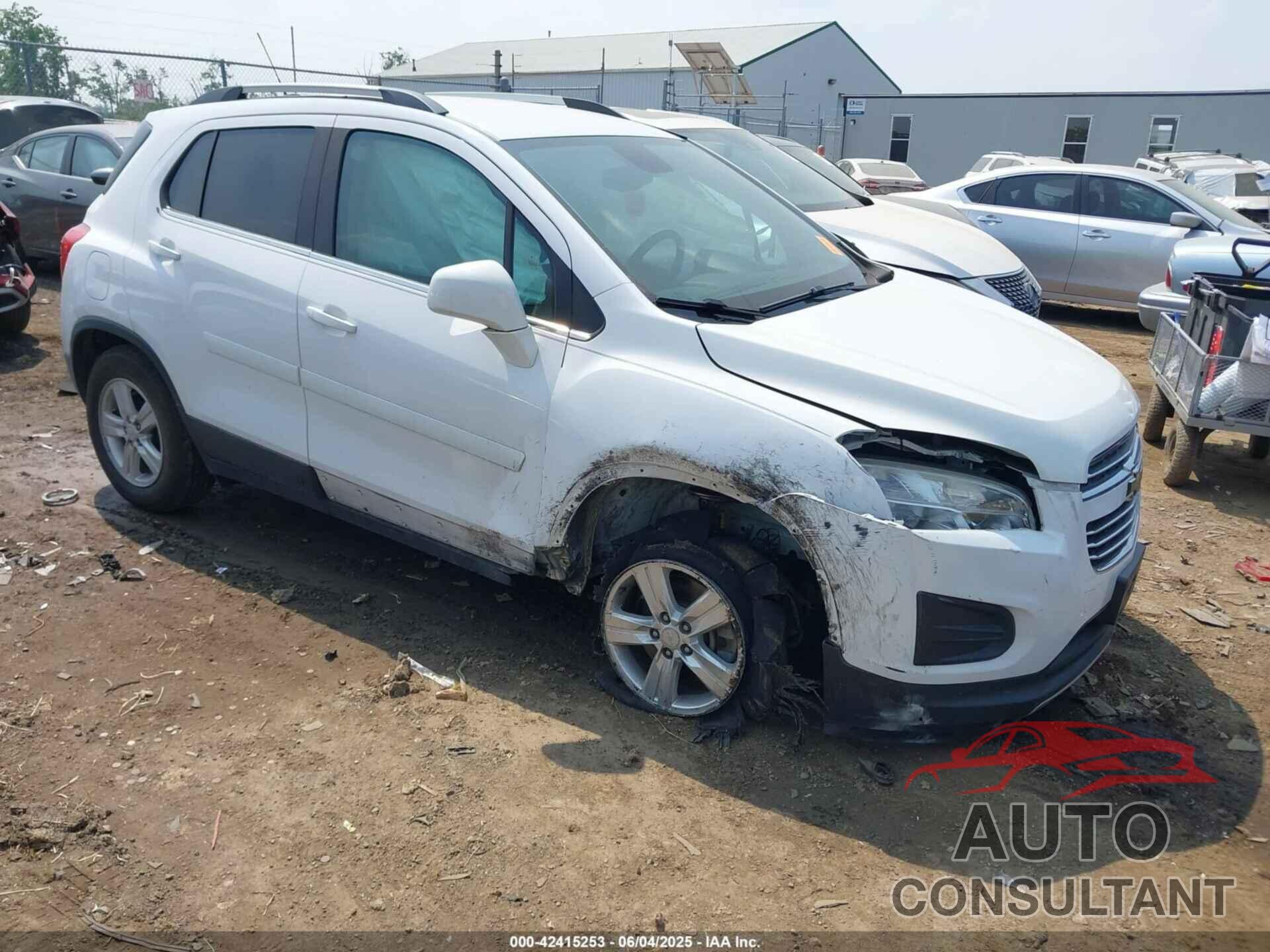 CHEVROLET TRAX 2016 - 3GNCJLSB8GL279423