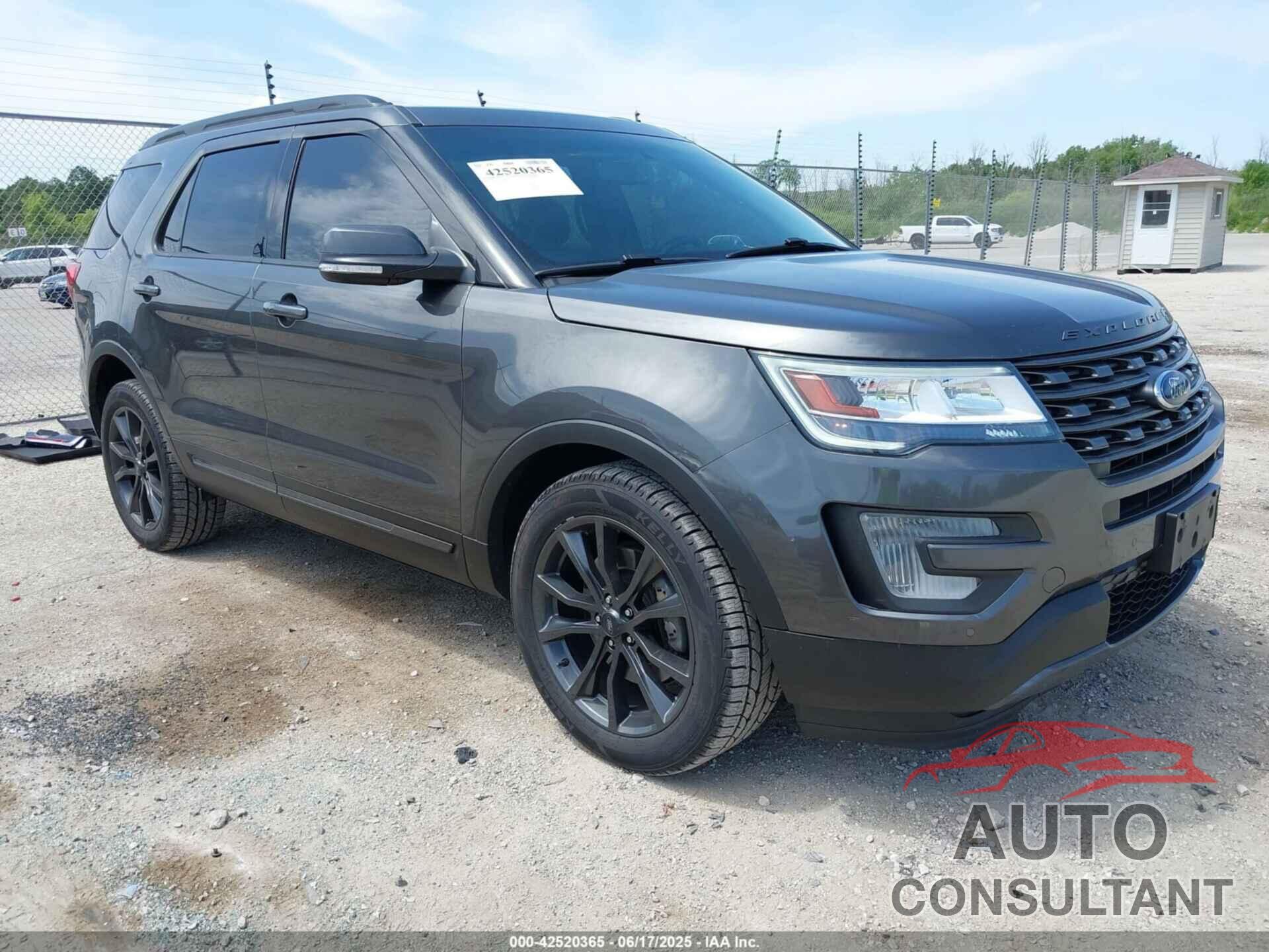 FORD EXPLORER 2017 - 1FM5K8D81HGB69165
