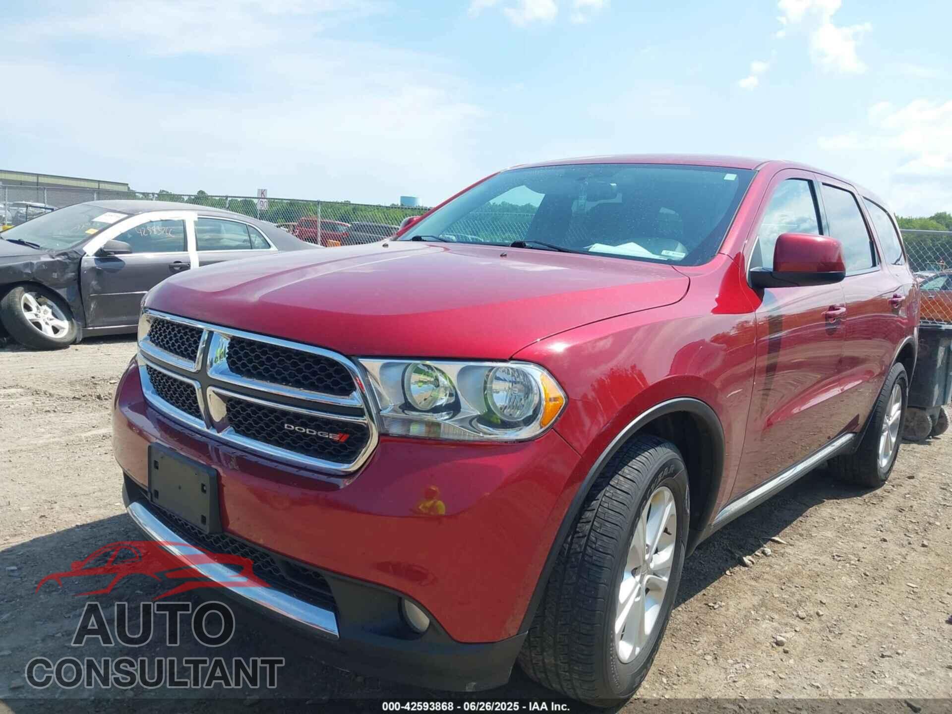 DODGE DURANGO 2013 - 1C4RDJAG9DC691126