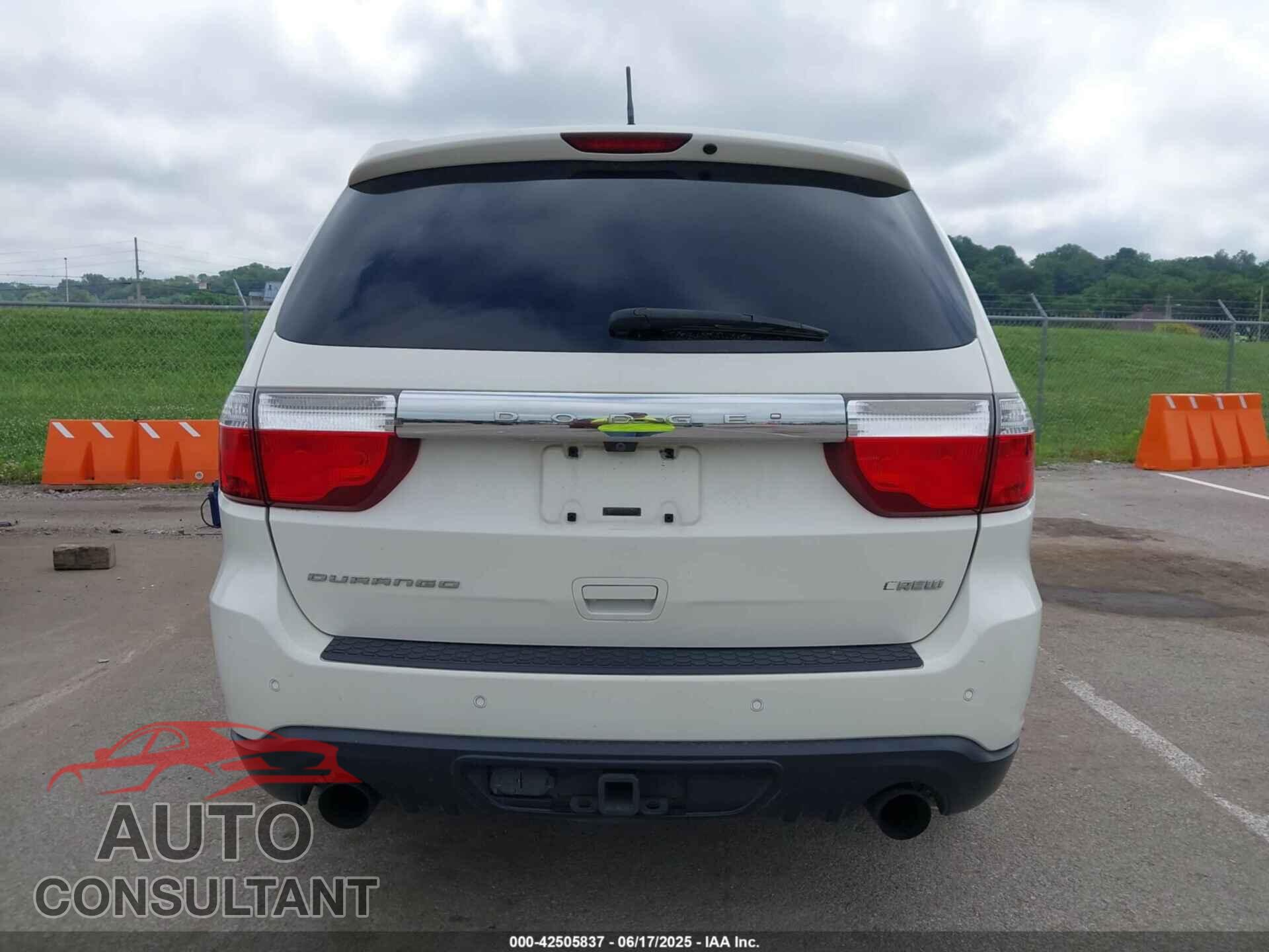 DODGE DURANGO 2011 - 1D4SD4GT2BC627811