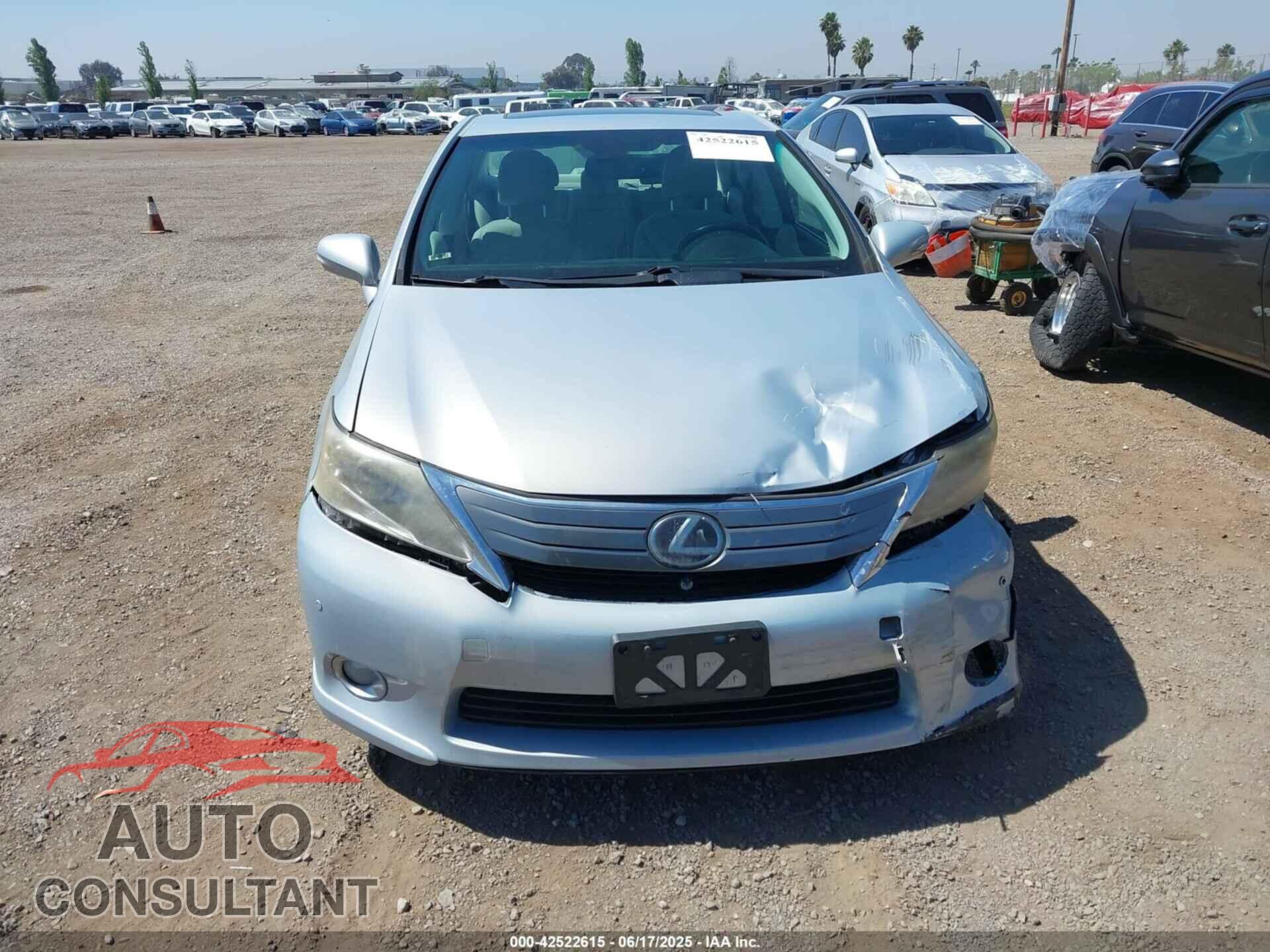 LEXUS HS 250H 2010 - JTHBB1BAXA2014796