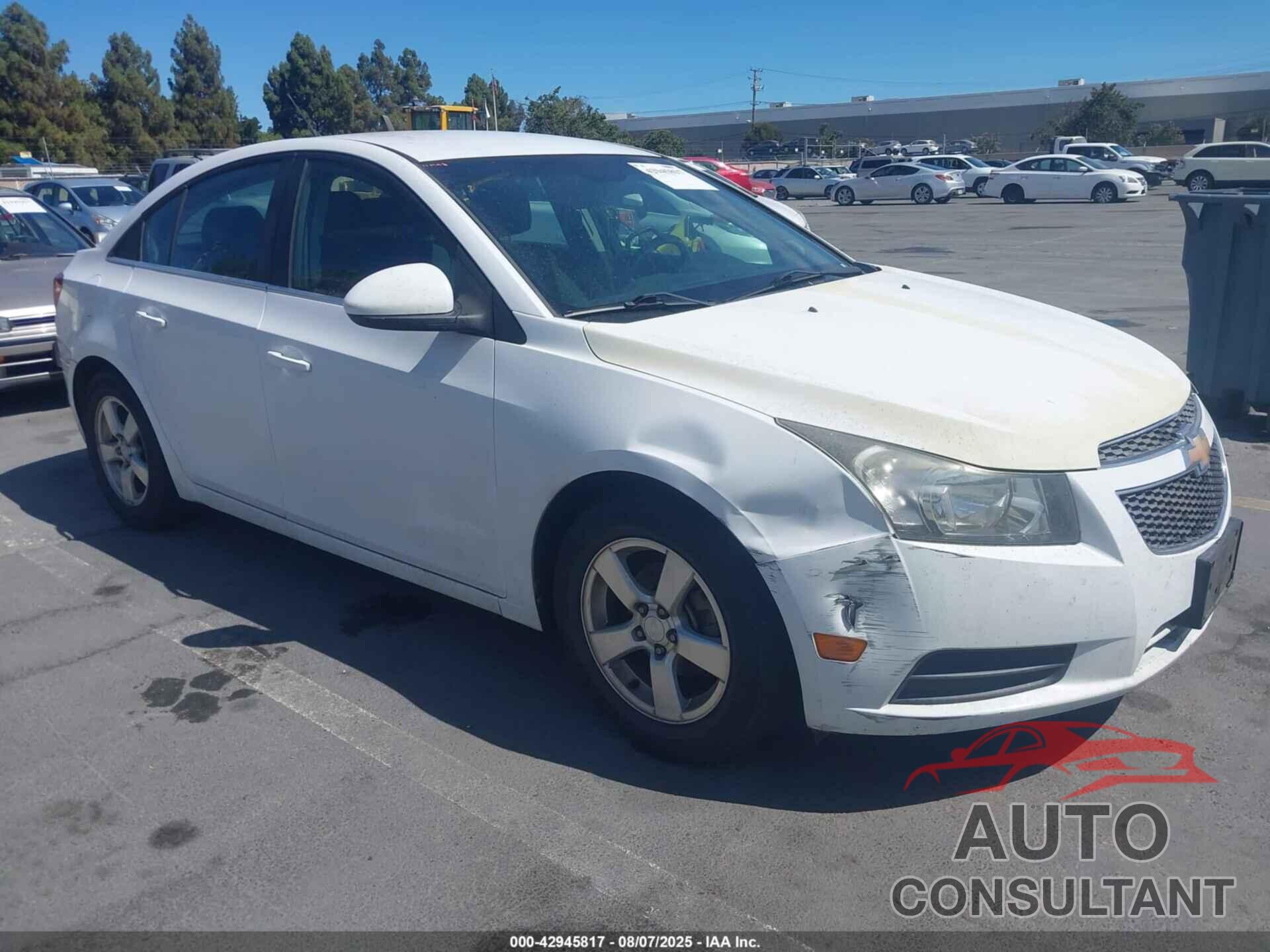 CHEVROLET CRUZE 2012 - 1G1PF5SC7C7196427