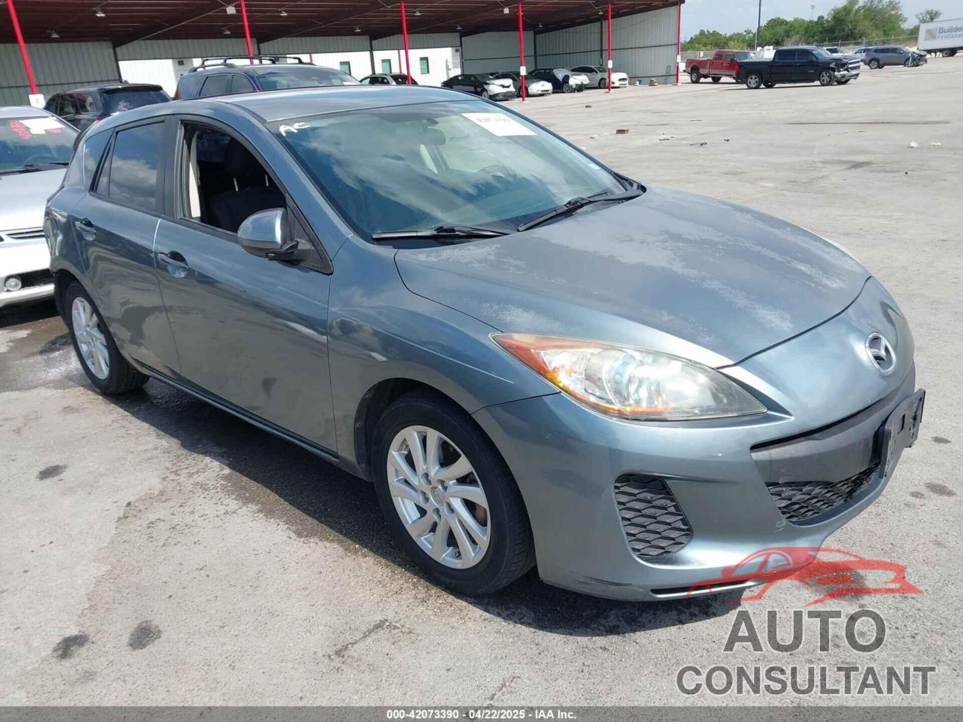 MAZDA MAZDA3 2012 - JM1BL1L73C1562553