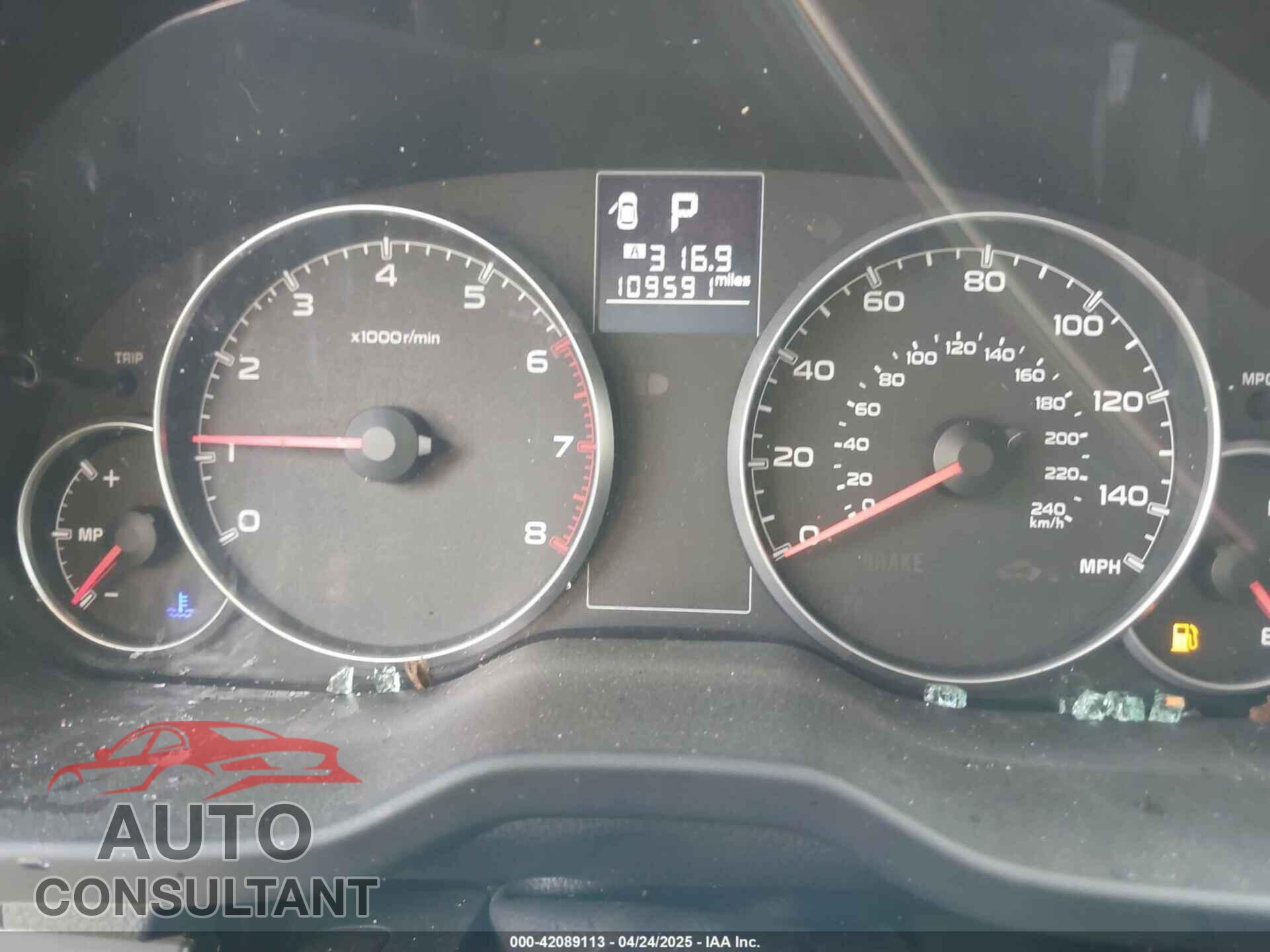 SUBARU OUTBACK 2014 - 4S4BRBCC9E3286870